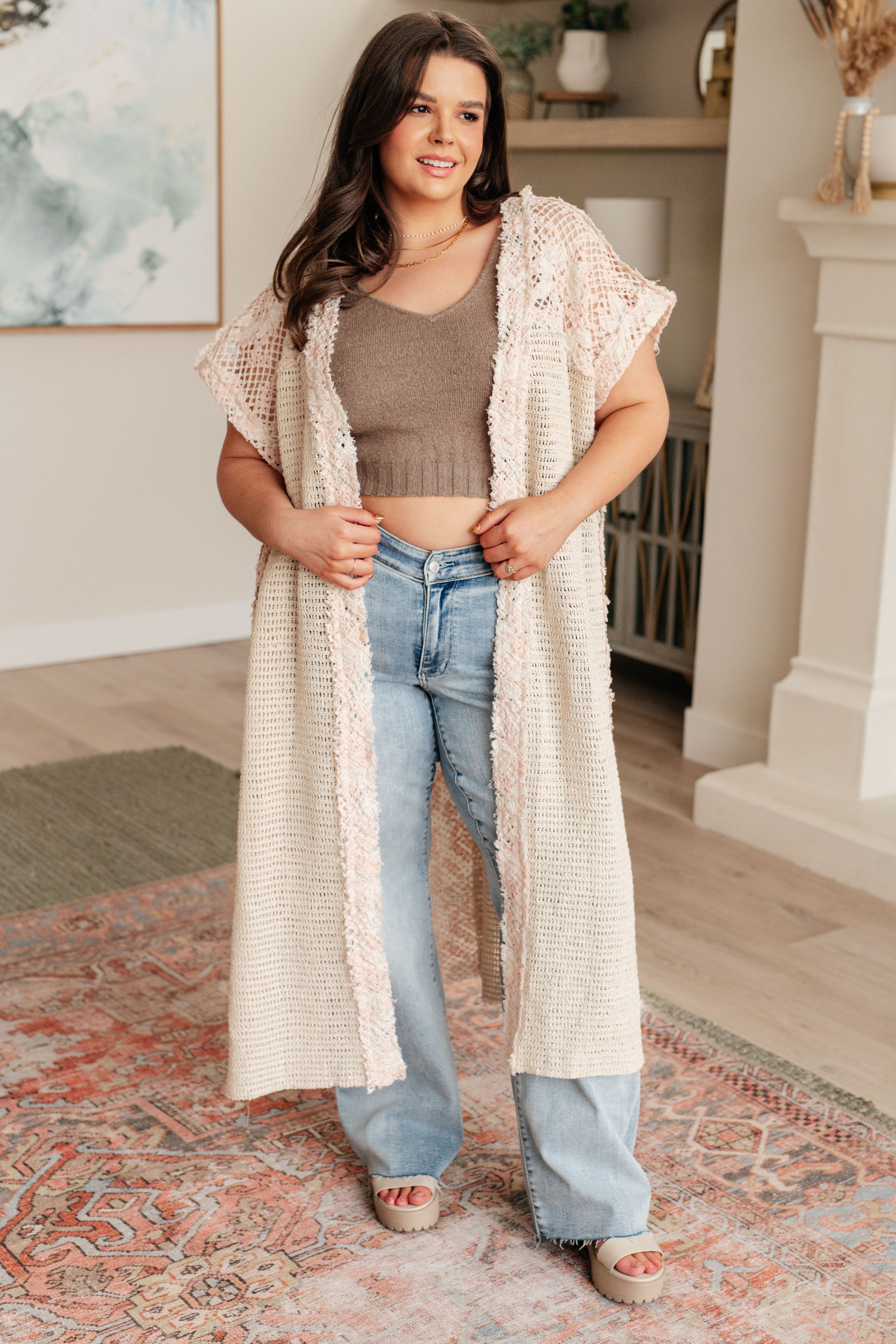 Perfectly Resolved Sweater Tank Tops Ave Shops- Tilden Co.