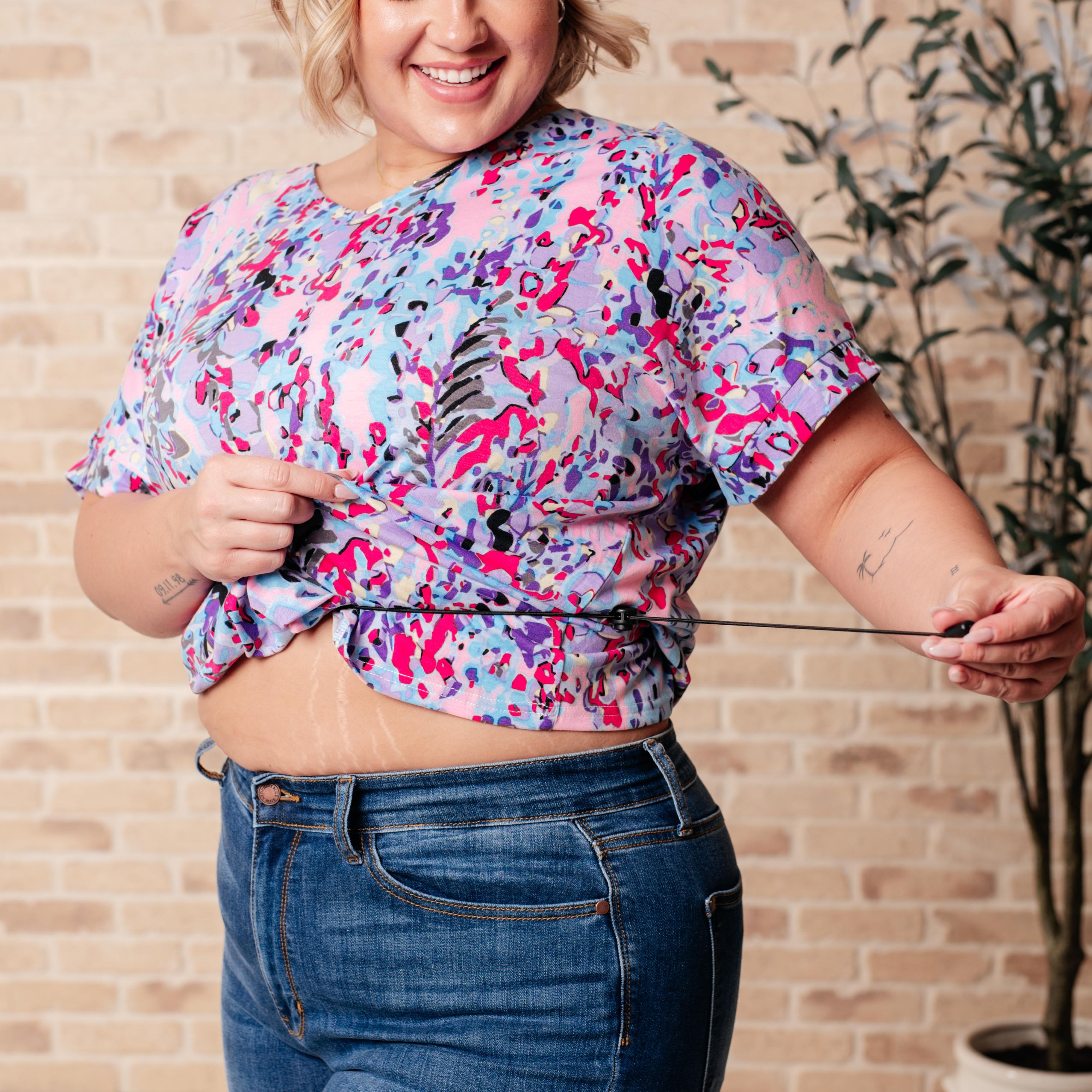 Adjustable Crop Band In Black Accessories Ave Shops- Tilden Co.