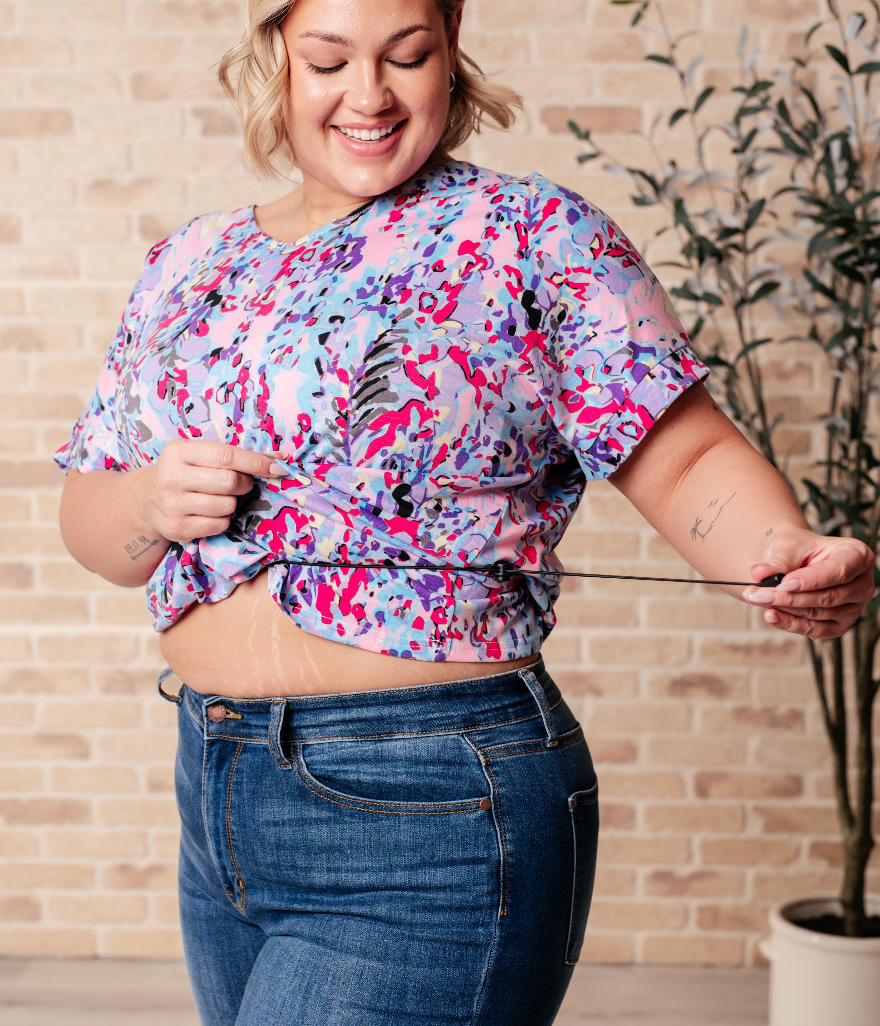 Adjustable Crop Band In Black Accessories Ave Shops- Tilden Co.