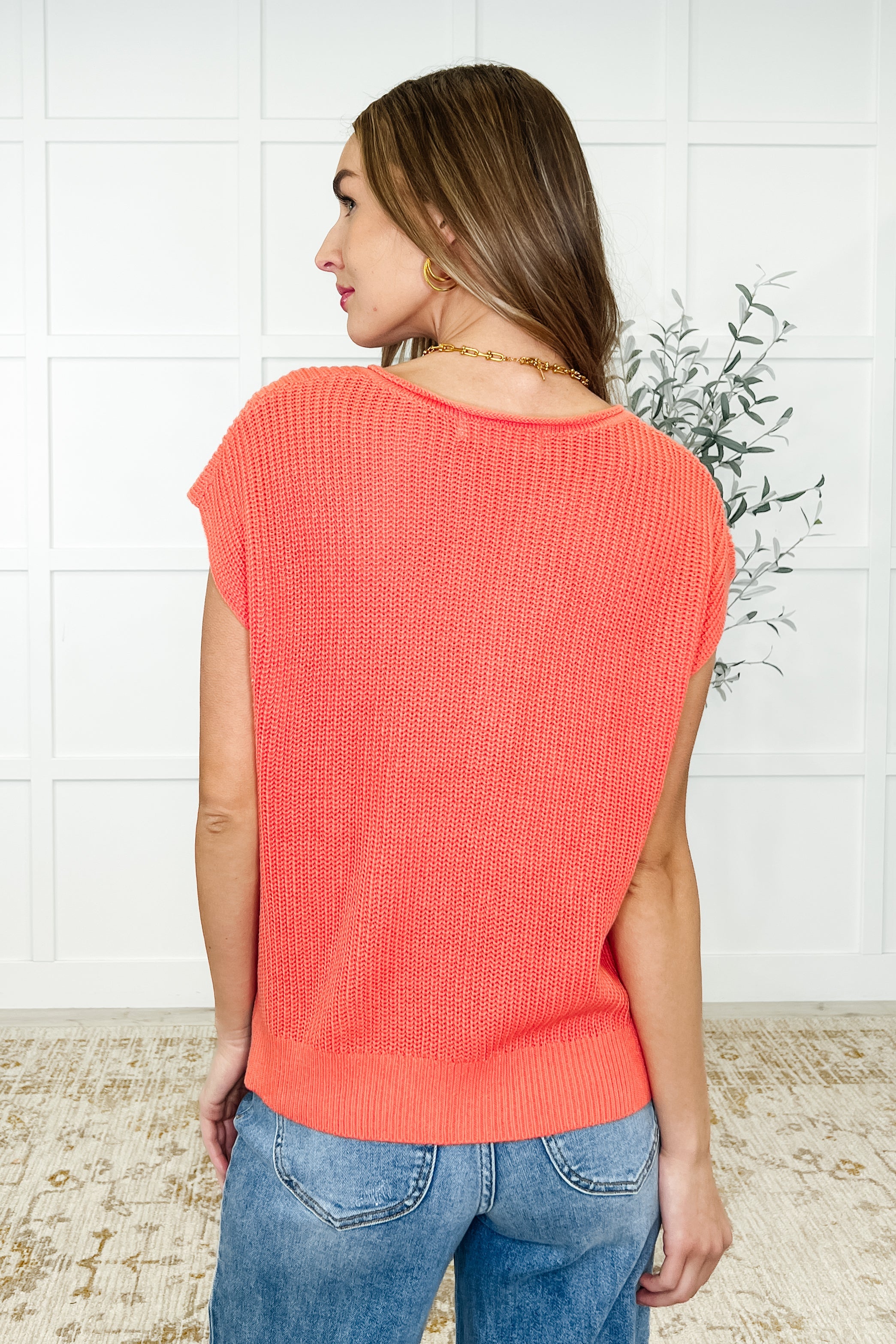 All Things Considered Sleeveless Knit Top Womens Ave Shops- Tilden Co.