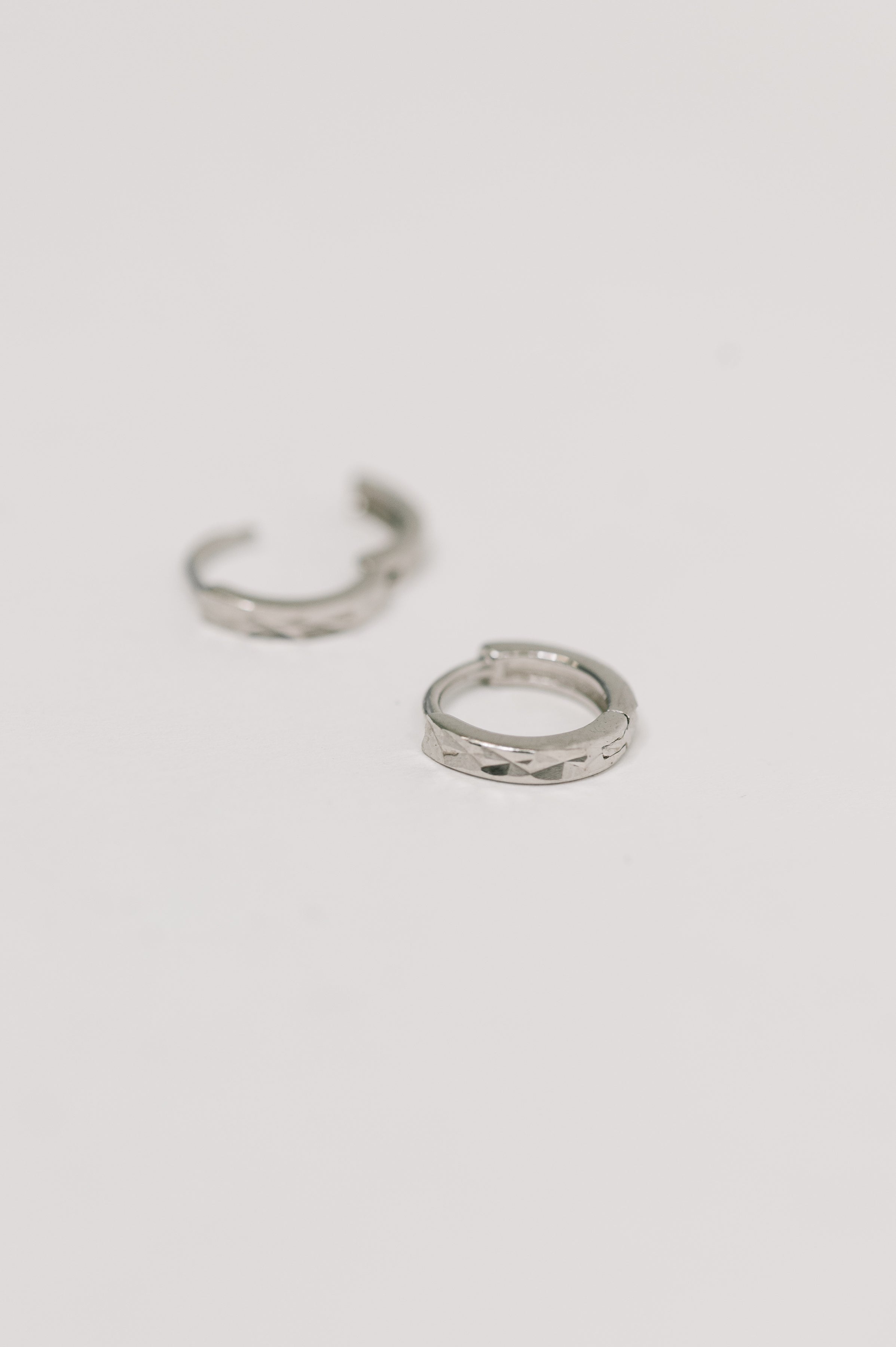 Any Reason Hammered Sterling Silver Earrings Womens Ave Shops- Tilden Co.