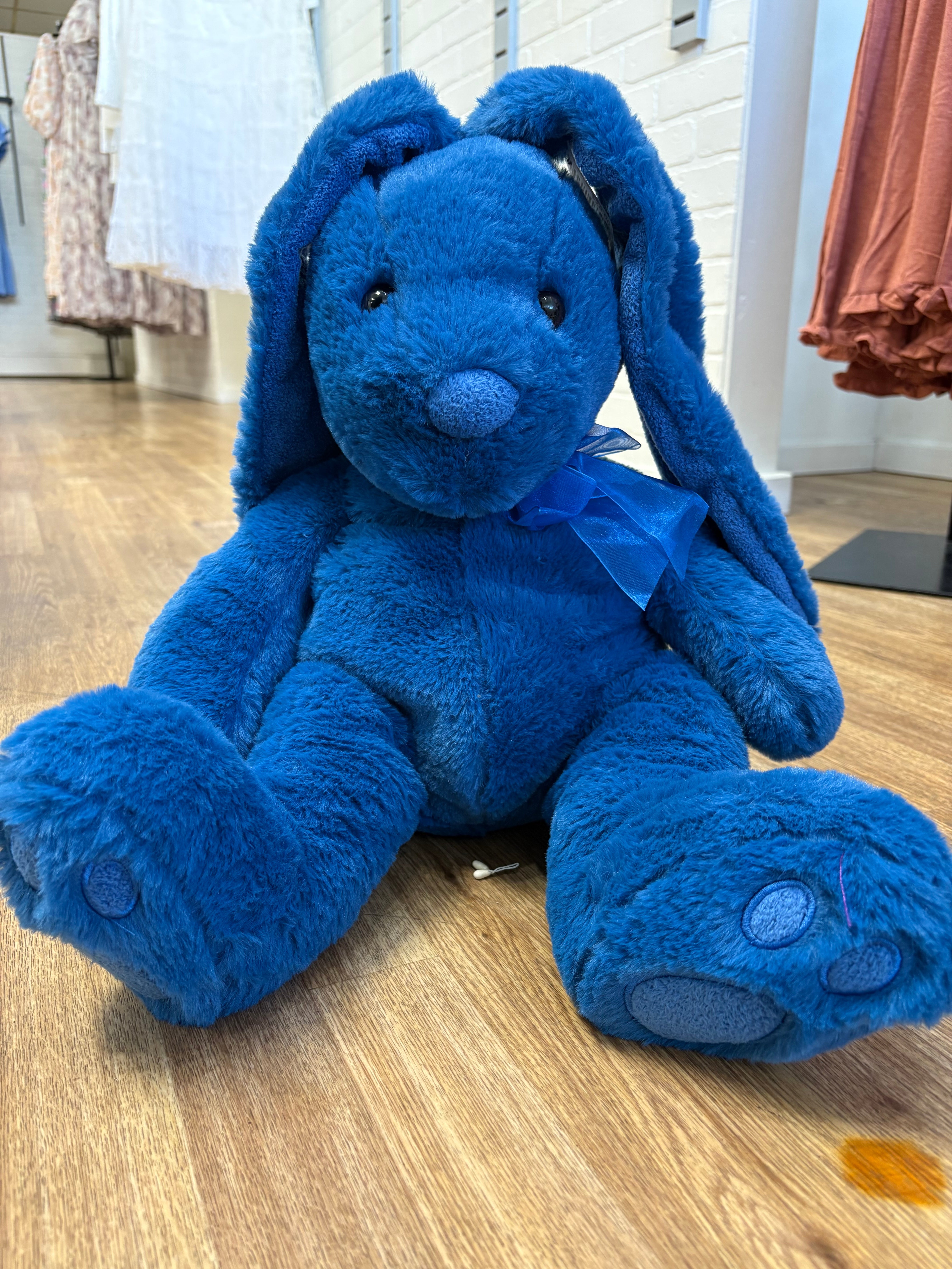 Personalized Easter Bunny Stuffies 20" Blue Bunny 20" Blue Bunny Daydreamer Creations- Tilden Co.