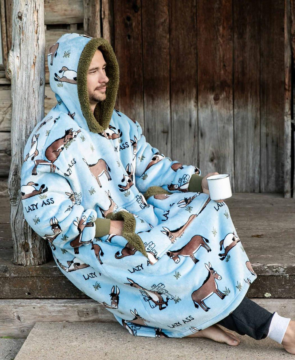 Lazy Ass Blanket Hoodie Blanket LazyOne- Tilden Co.