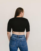 Crew Neck Elbow Sleeve Halftee Elbow Sleeve HALFTEE Layering Fashions- Tilden Co.
