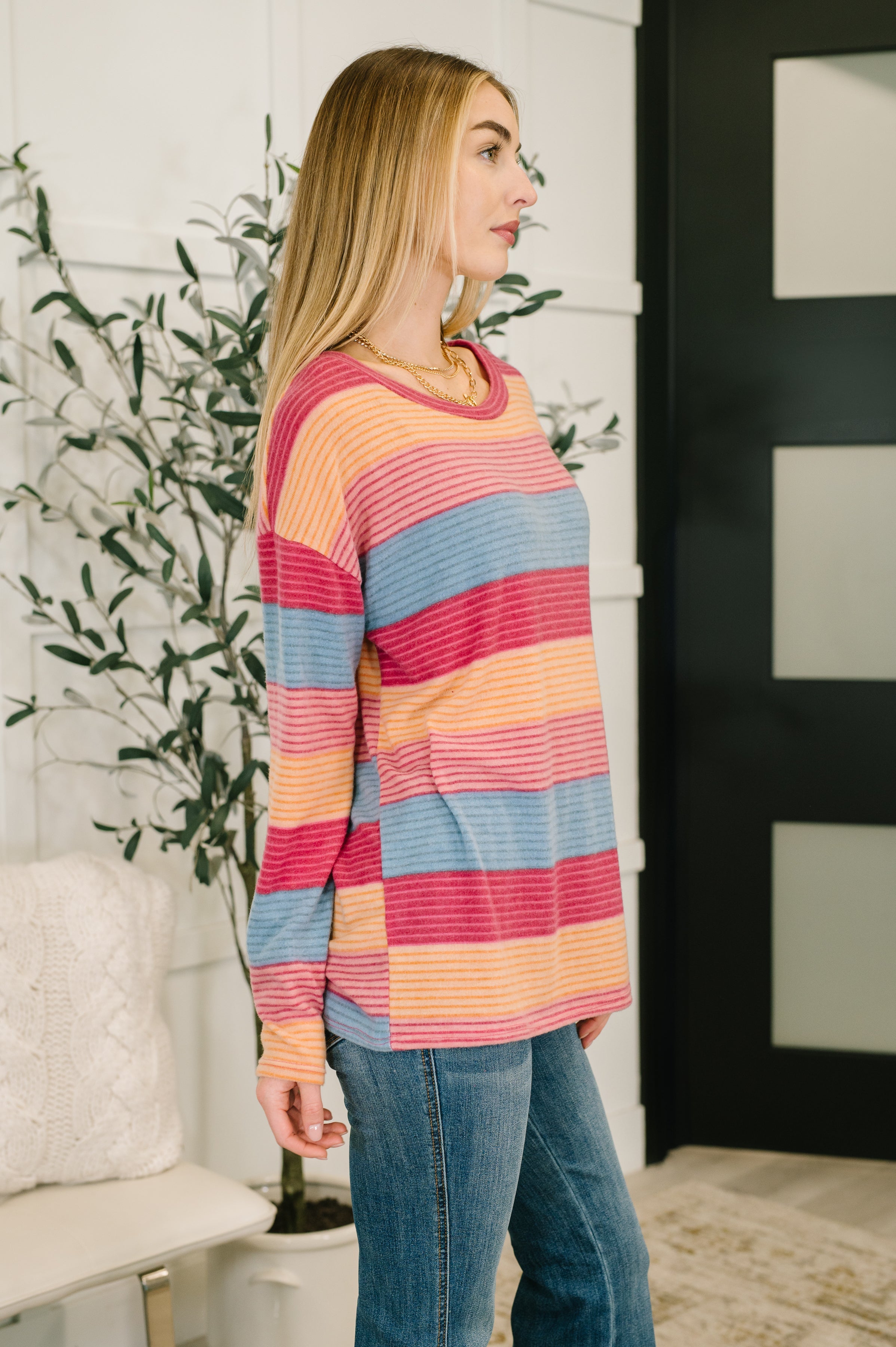 Back Home Drop Shoulder Top Womens Ave Shops- Tilden Co.