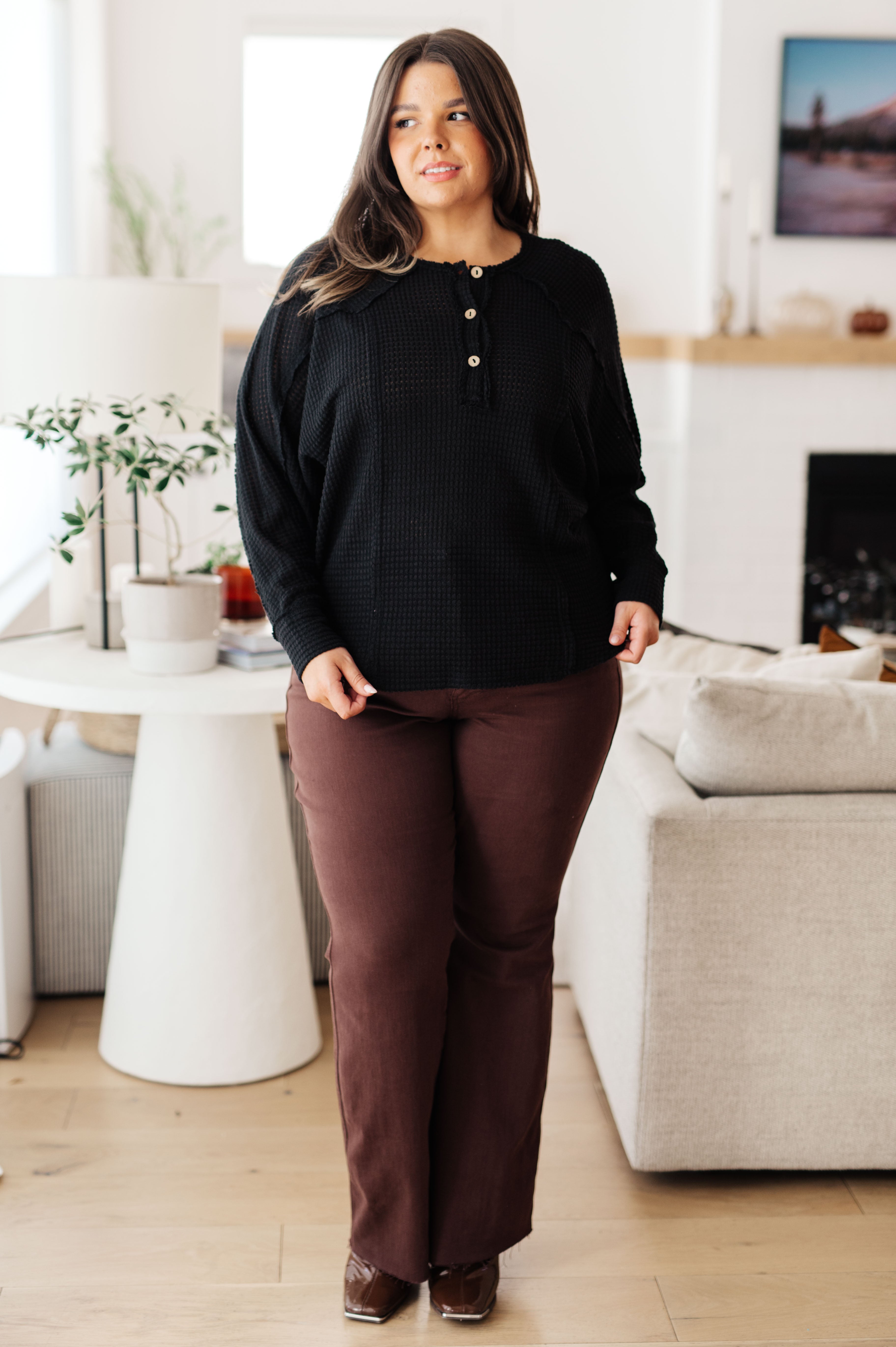 Better Than Best Henley Top Tops Ave Shops- Tilden Co.