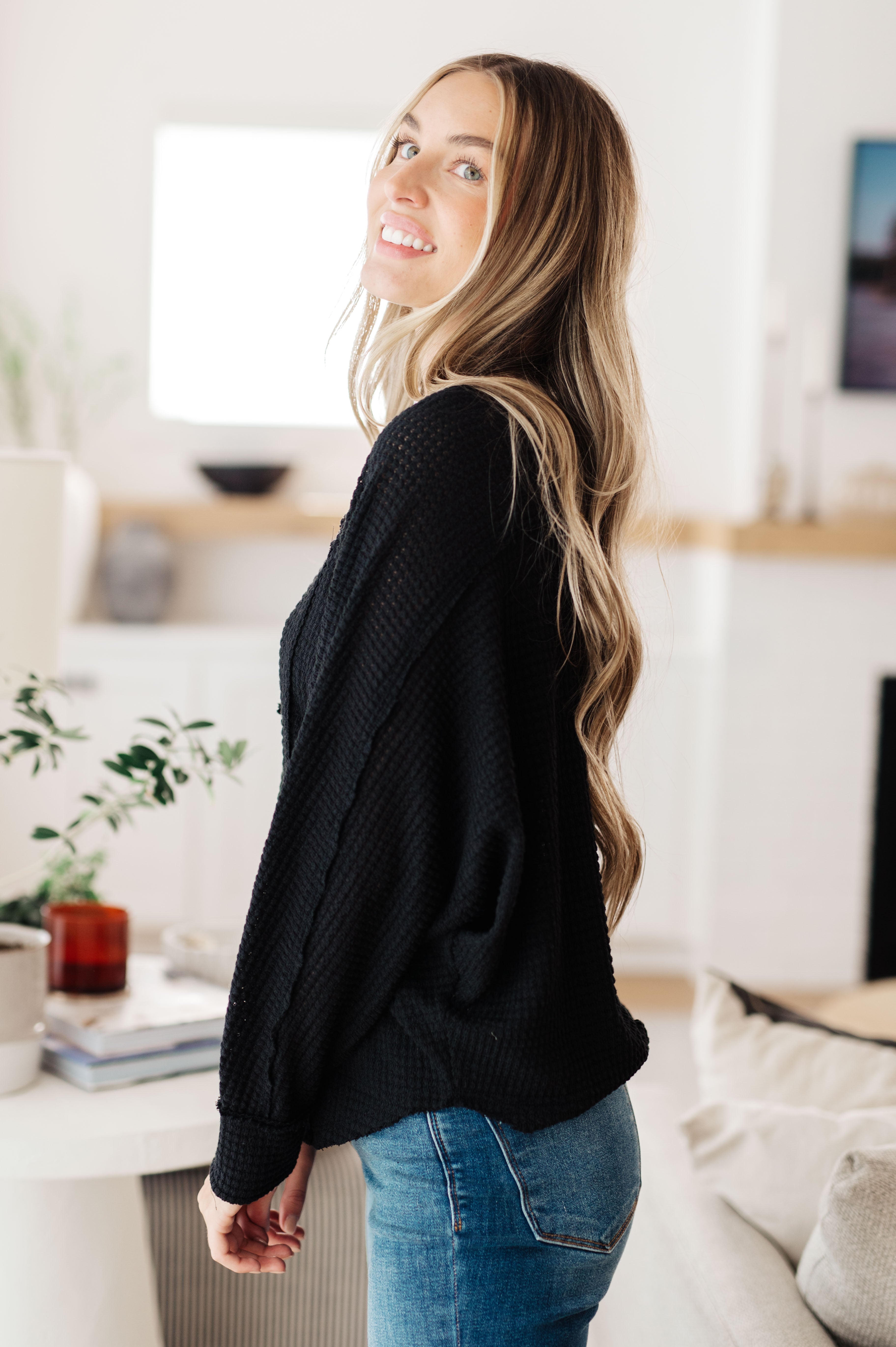 Better Than Best Henley Top Tops Ave Shops- Tilden Co.