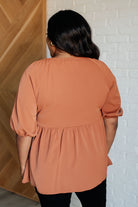 Better Than Ever Ruffle Detail Blouse Tops Ave Shops- Tilden Co.