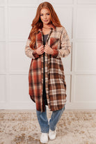 Cabin Fever Flannel Plaid Oversized Shacket Layers Ave Shops- Tilden Co.