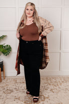 Cabin Fever Flannel Plaid Oversized Shacket Layers Ave Shops- Tilden Co.