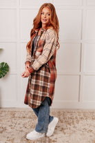 Cabin Fever Flannel Plaid Oversized Shacket Layers Ave Shops- Tilden Co.