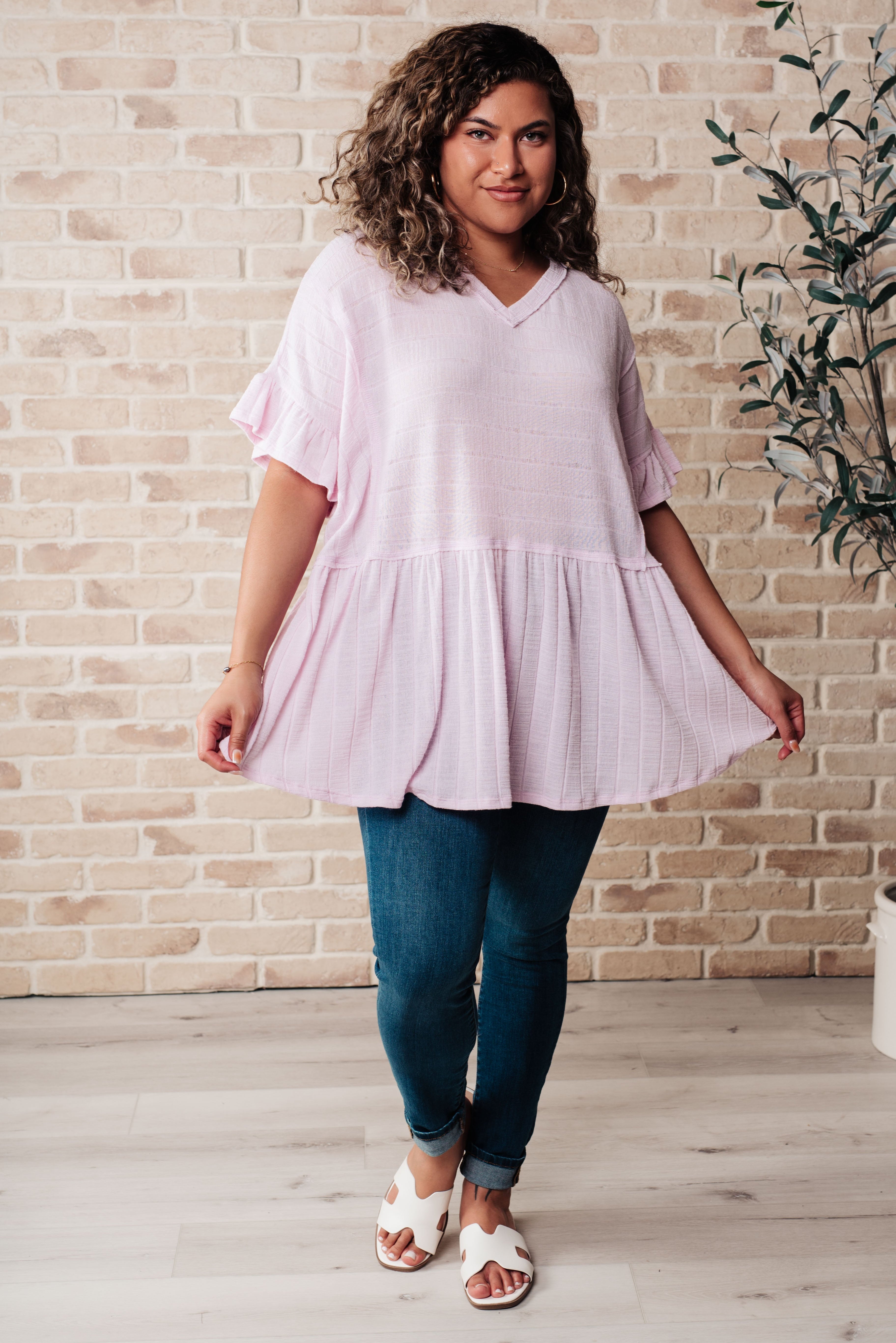 Can't Find the Words V-Neck Blouse Tops Ave Shops- Tilden Co.