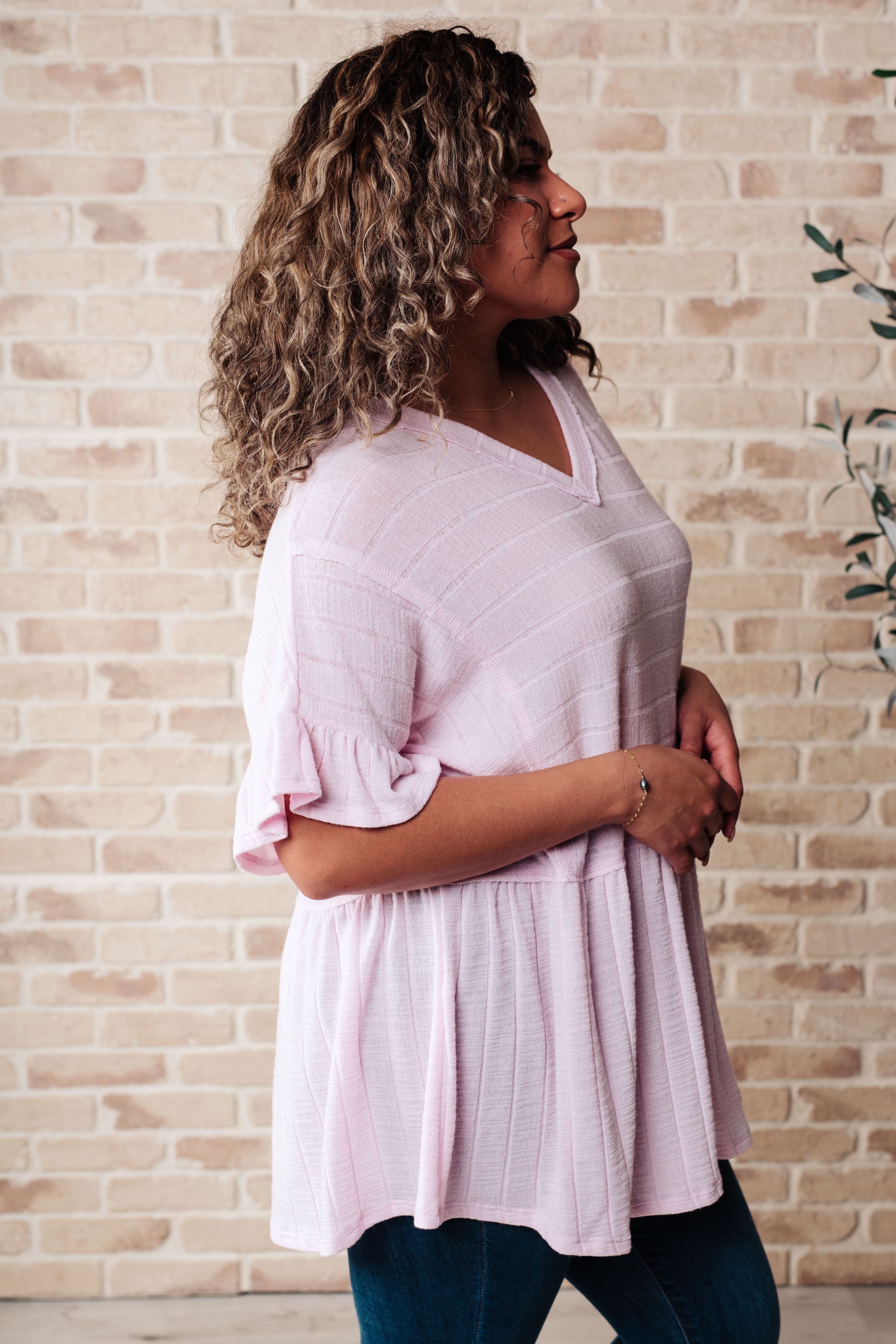 Can't Find the Words V-Neck Blouse Tops Ave Shops- Tilden Co.