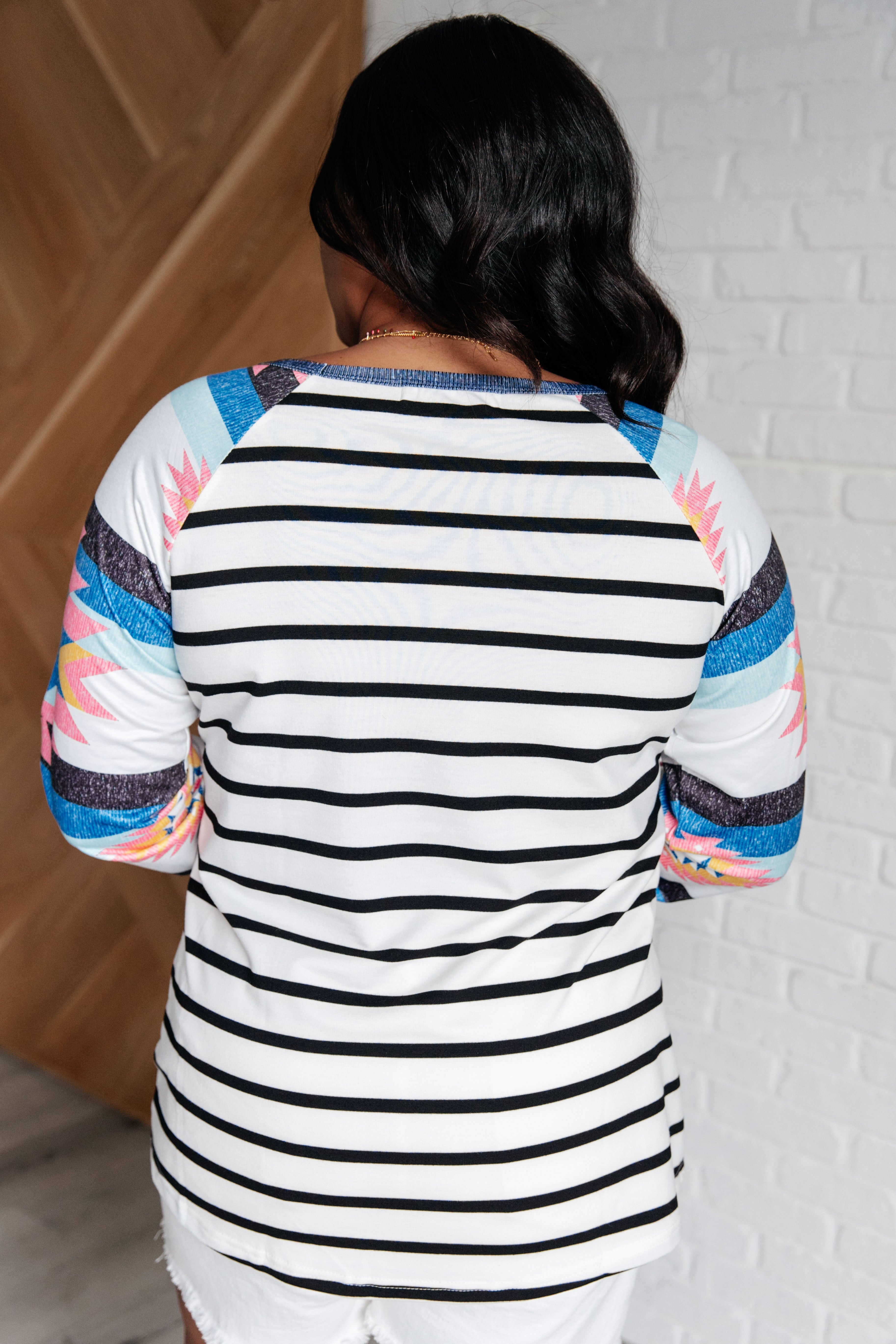 Change Of Pace Long Sleeved Tee Tops Ave Shops- Tilden Co.