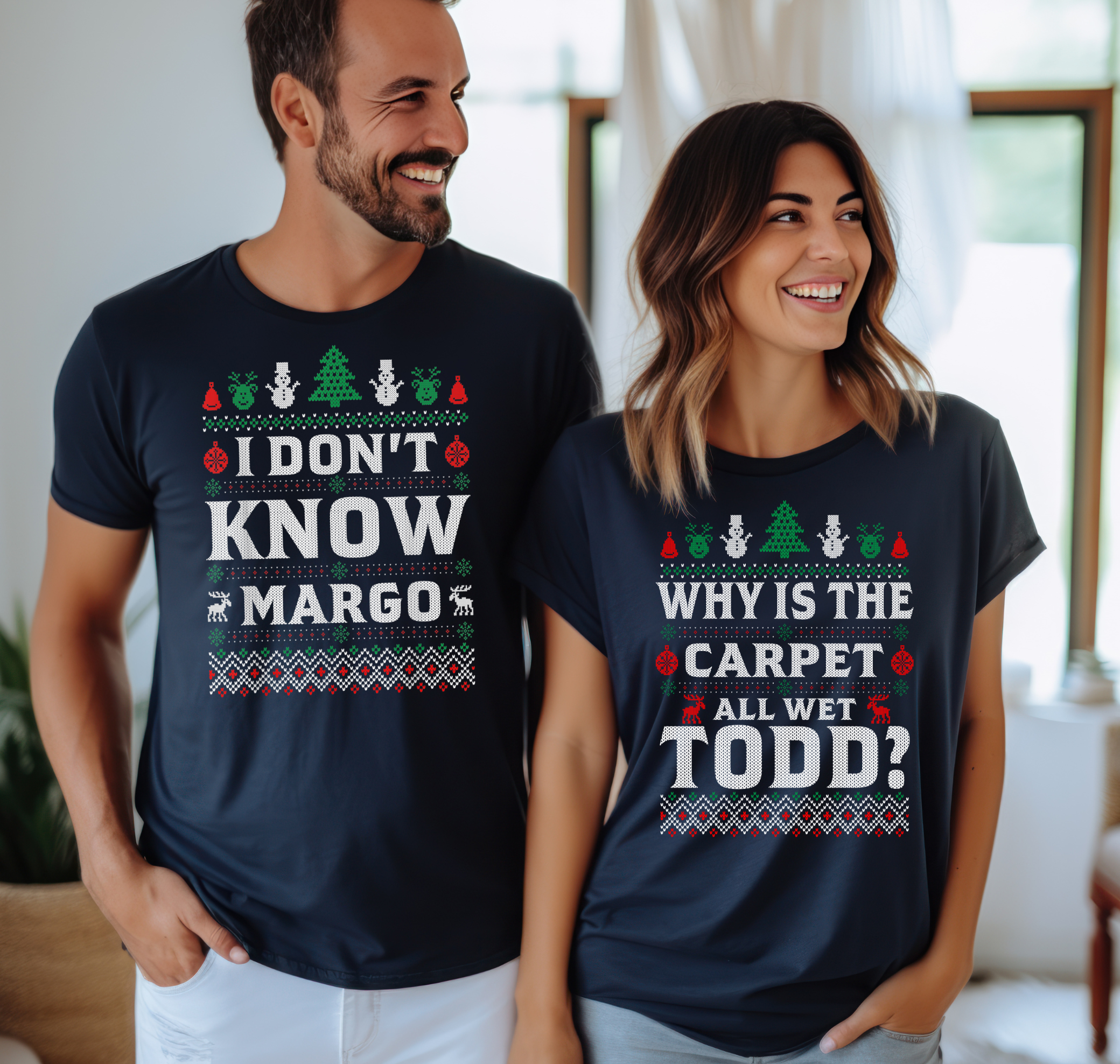 Matching Todd and Margo Graphic Tee Womens Ave Shops- Tilden Co.