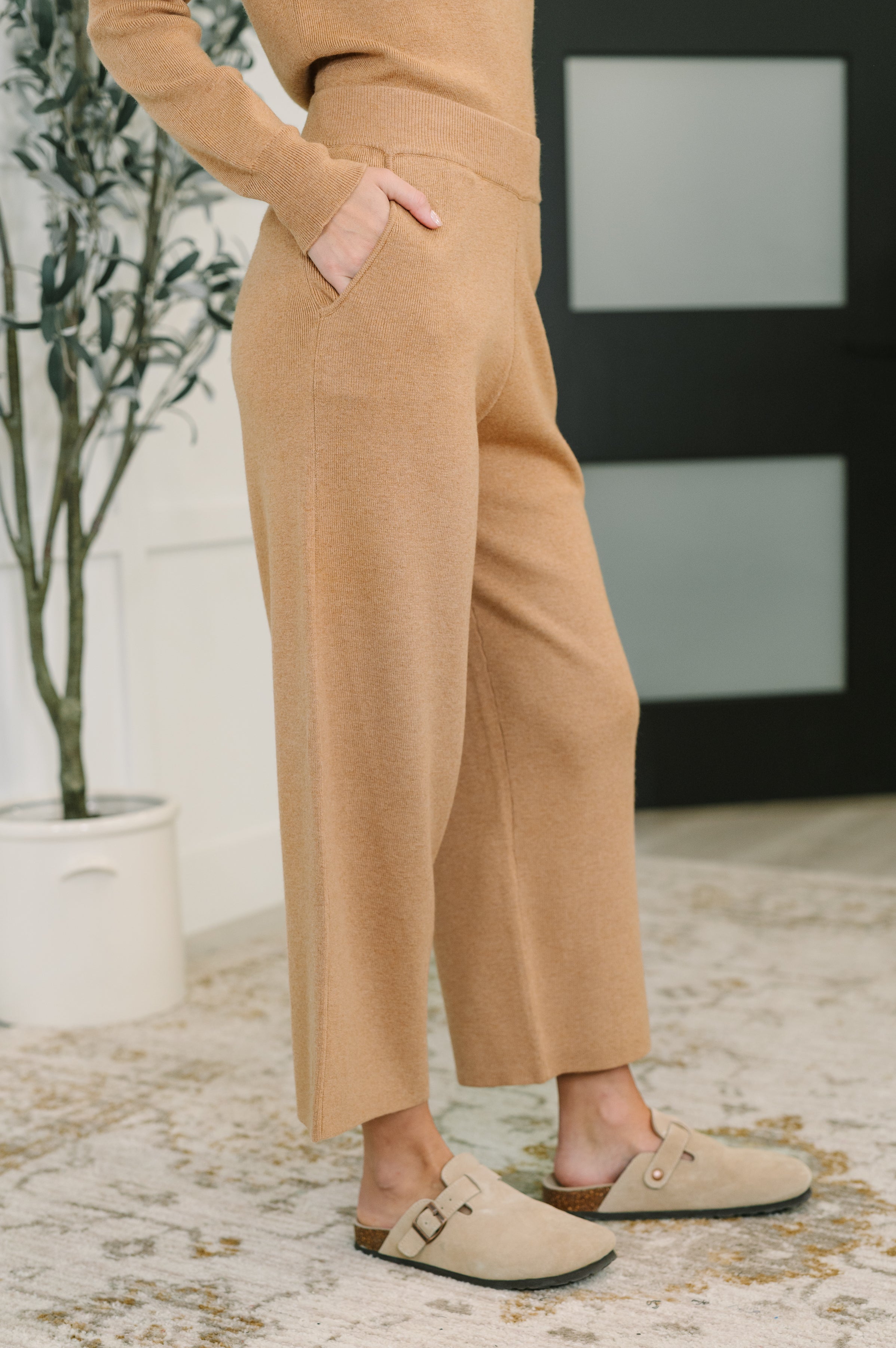 Clove Culottes in Camel Womens Ave Shops- Tilden Co.