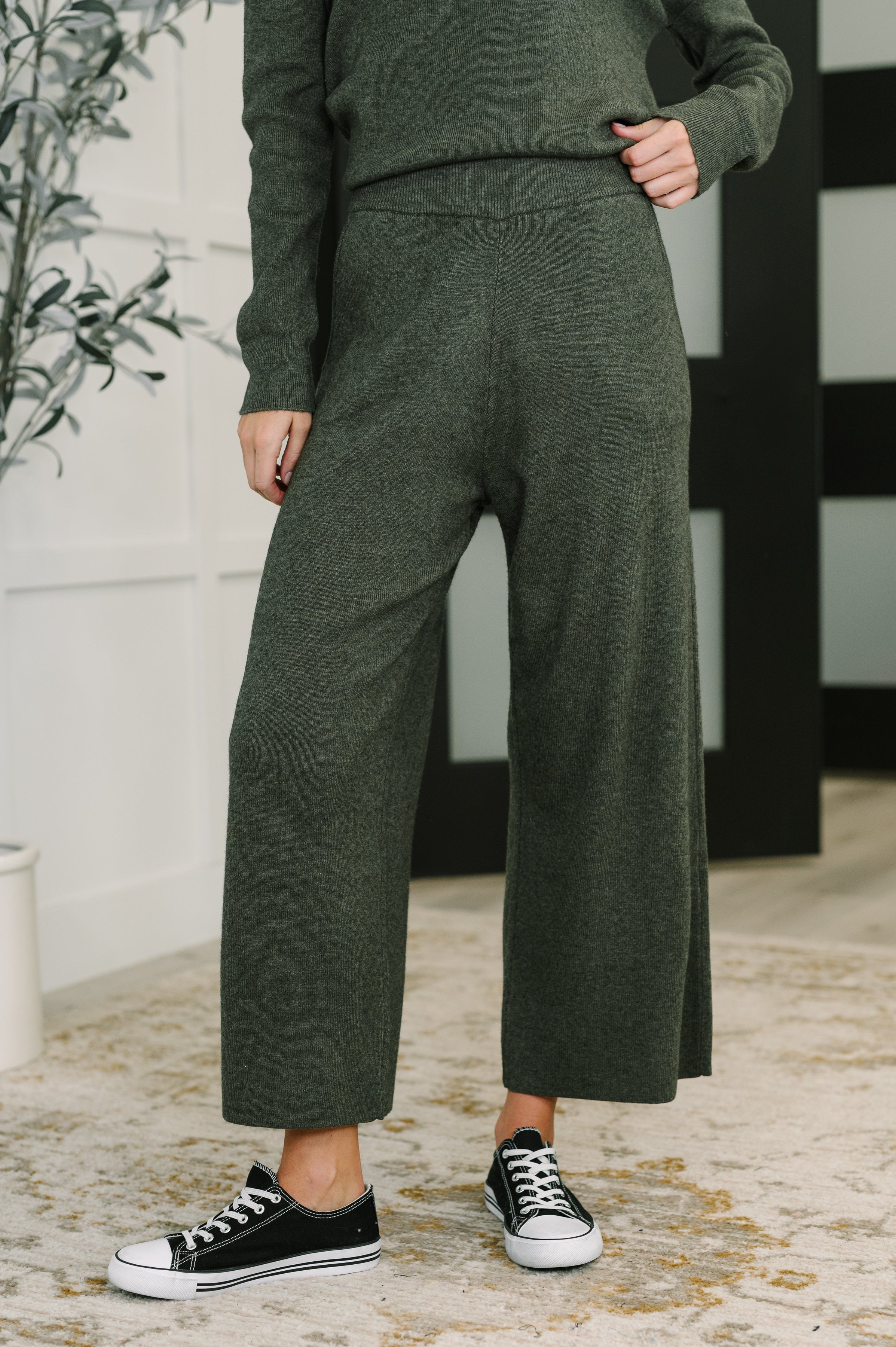 Clove Culottes in Moss Womens Ave Shops- Tilden Co.