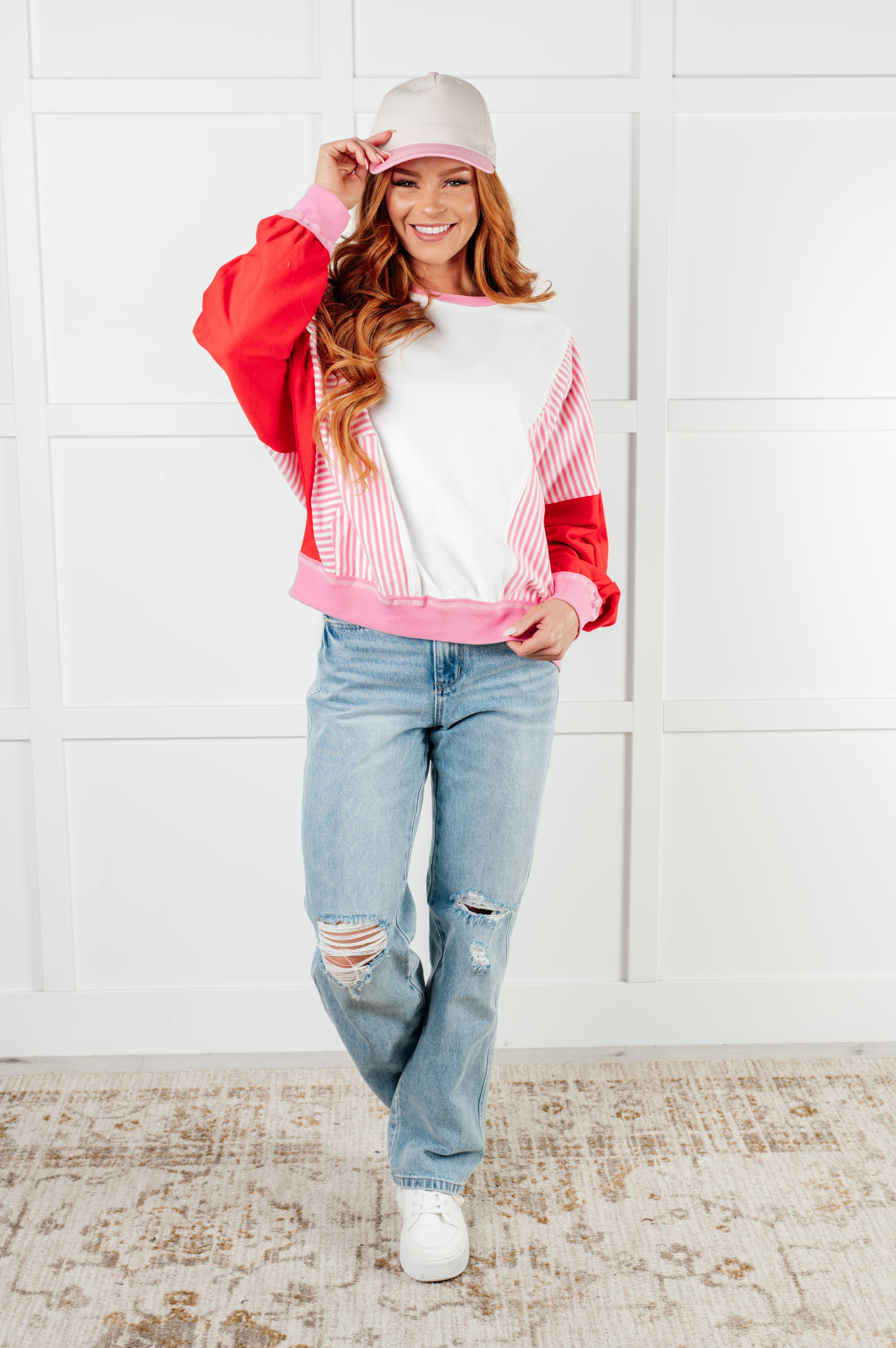 Come Hither Two Tone Canvas Cap Set Accessories Ave Shops- Tilden Co.