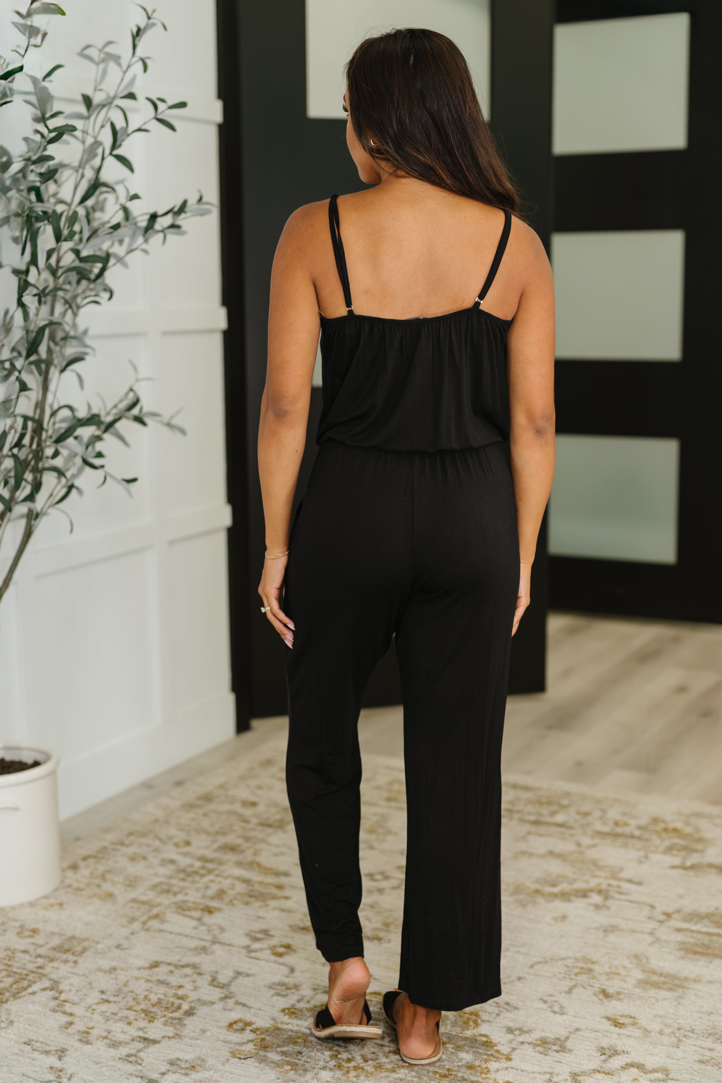 Completely Justified Jumpsuit in Black Jumpsuits & Rompers Ave Shops- Tilden Co.