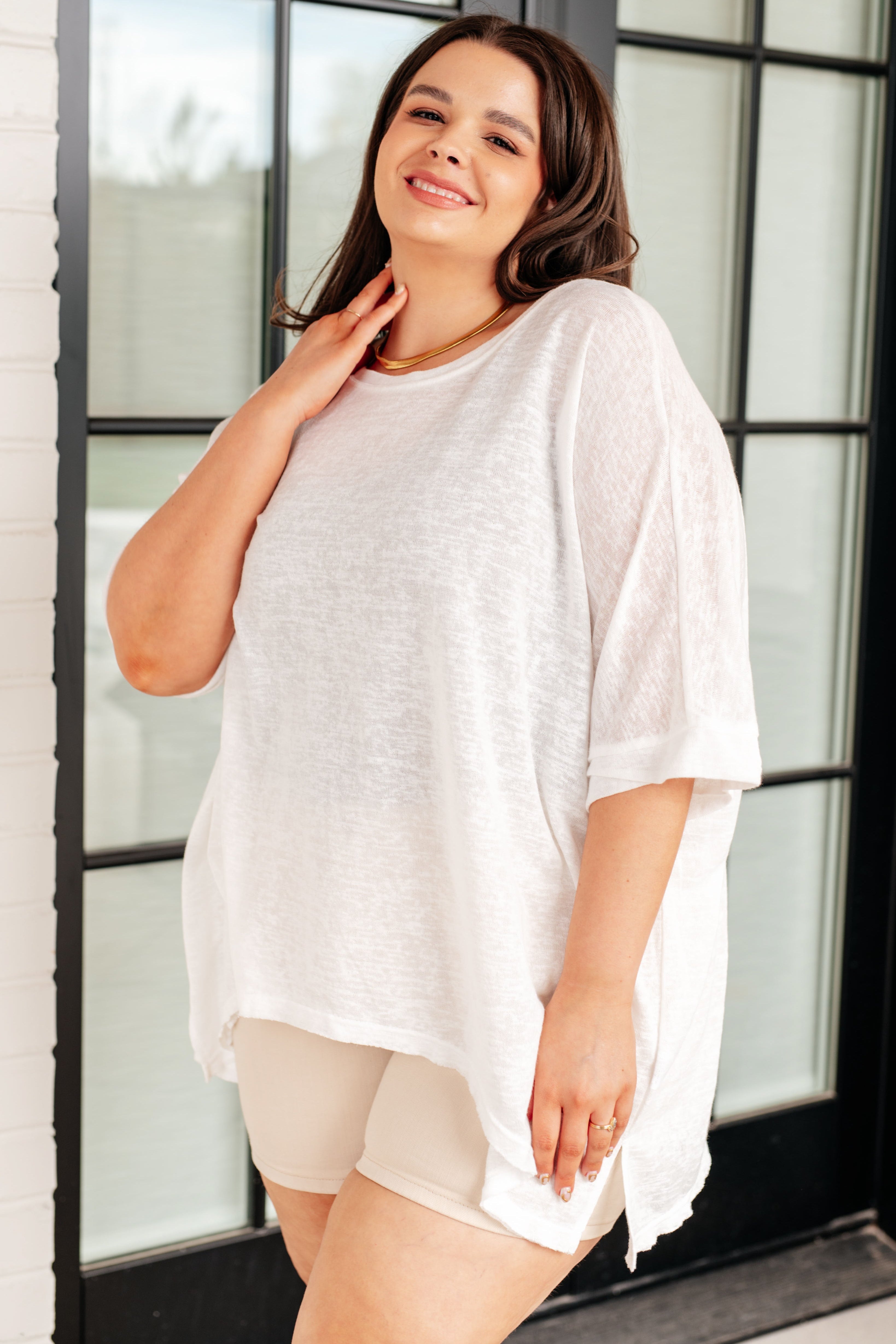 Continue On Oversized Tunic Tops Ave Shops- Tilden Co.