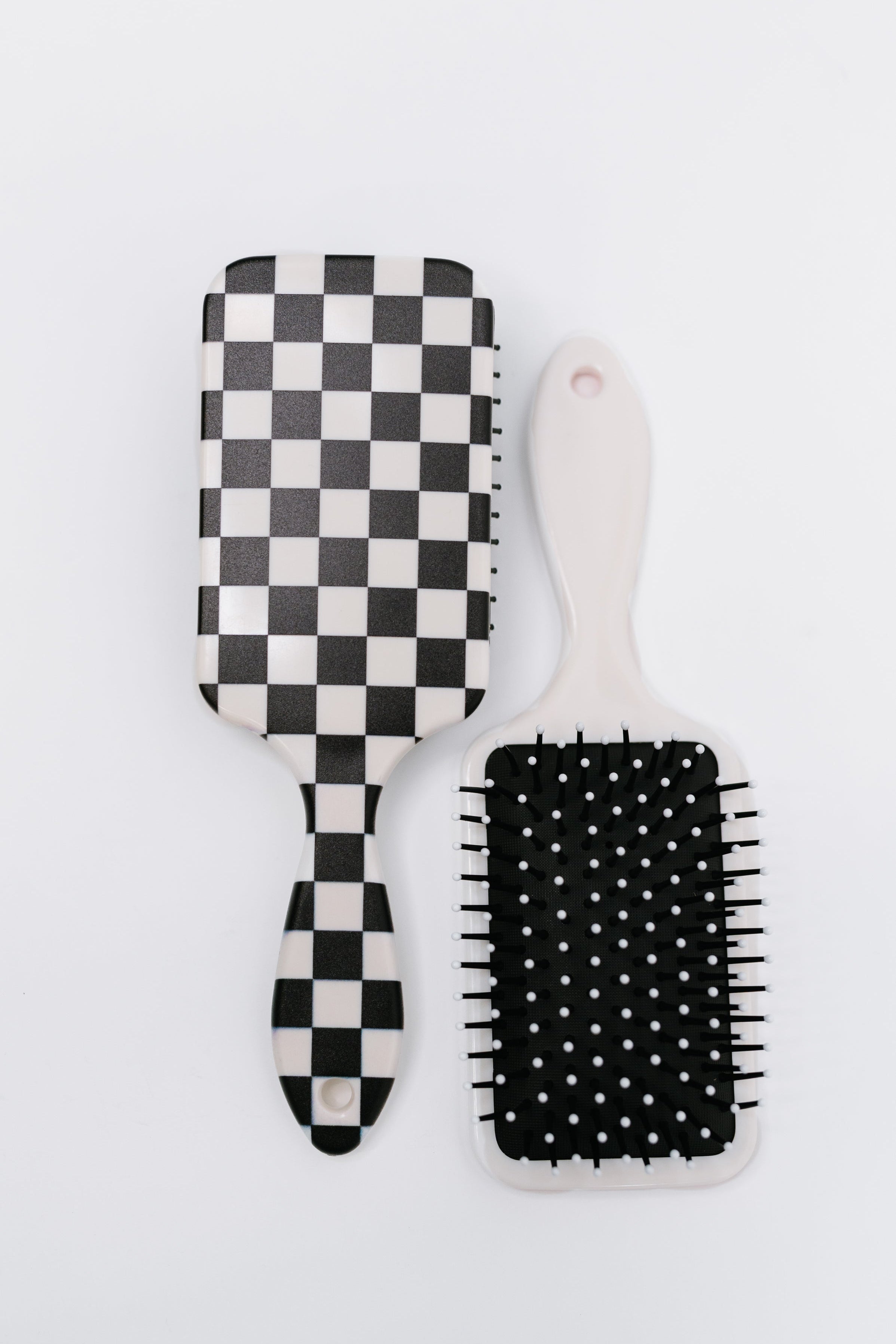 Cookies & Cream Checks Brush Accessories Ave Shops- Tilden Co.