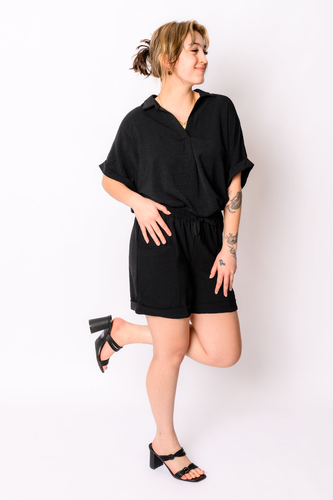The Way I Use My Walk Drawstring Shorts Bottoms Ave Shops- Tilden Co.