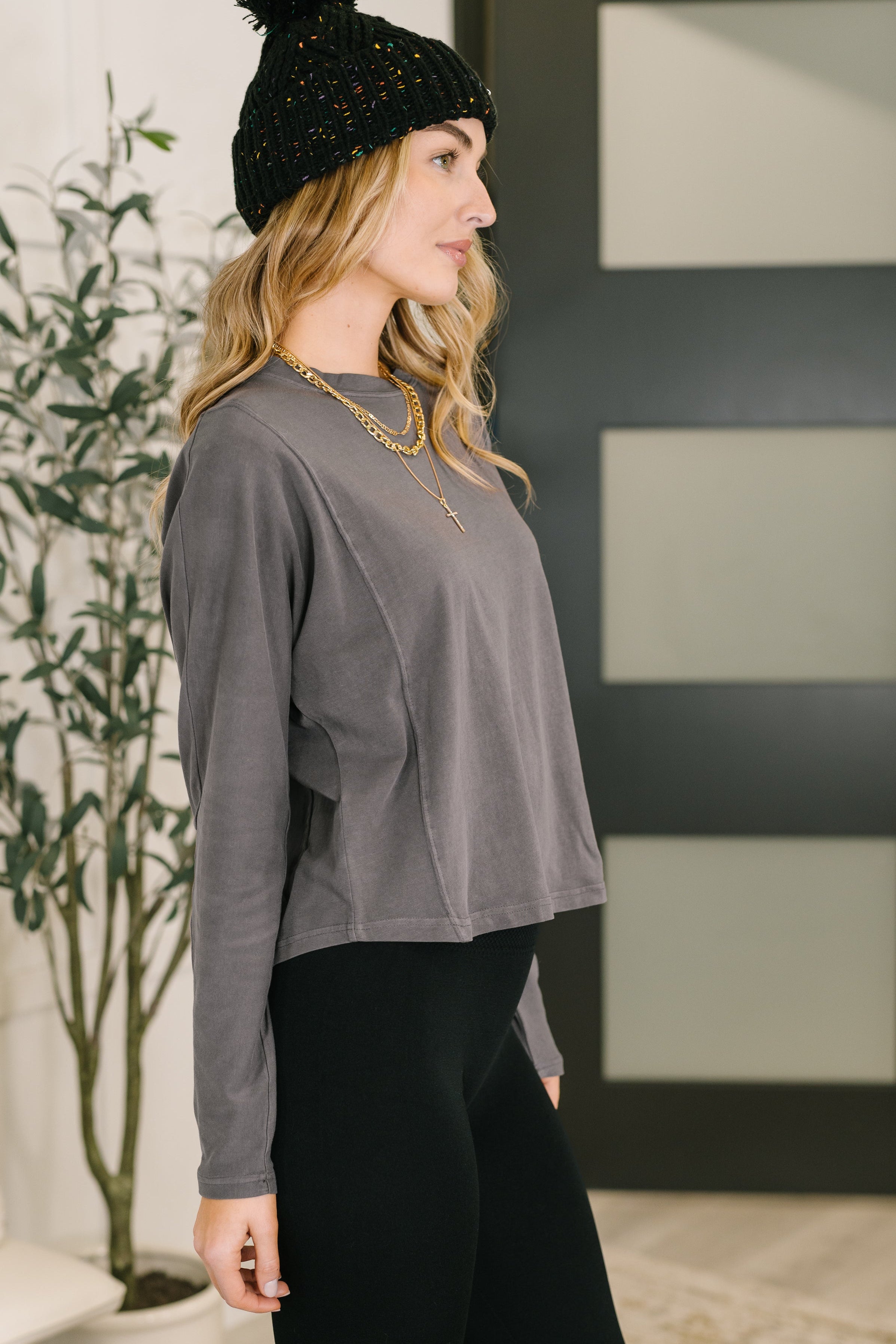 Dedicated Dolman Sleeve Top Womens Ave Shops- Tilden Co.