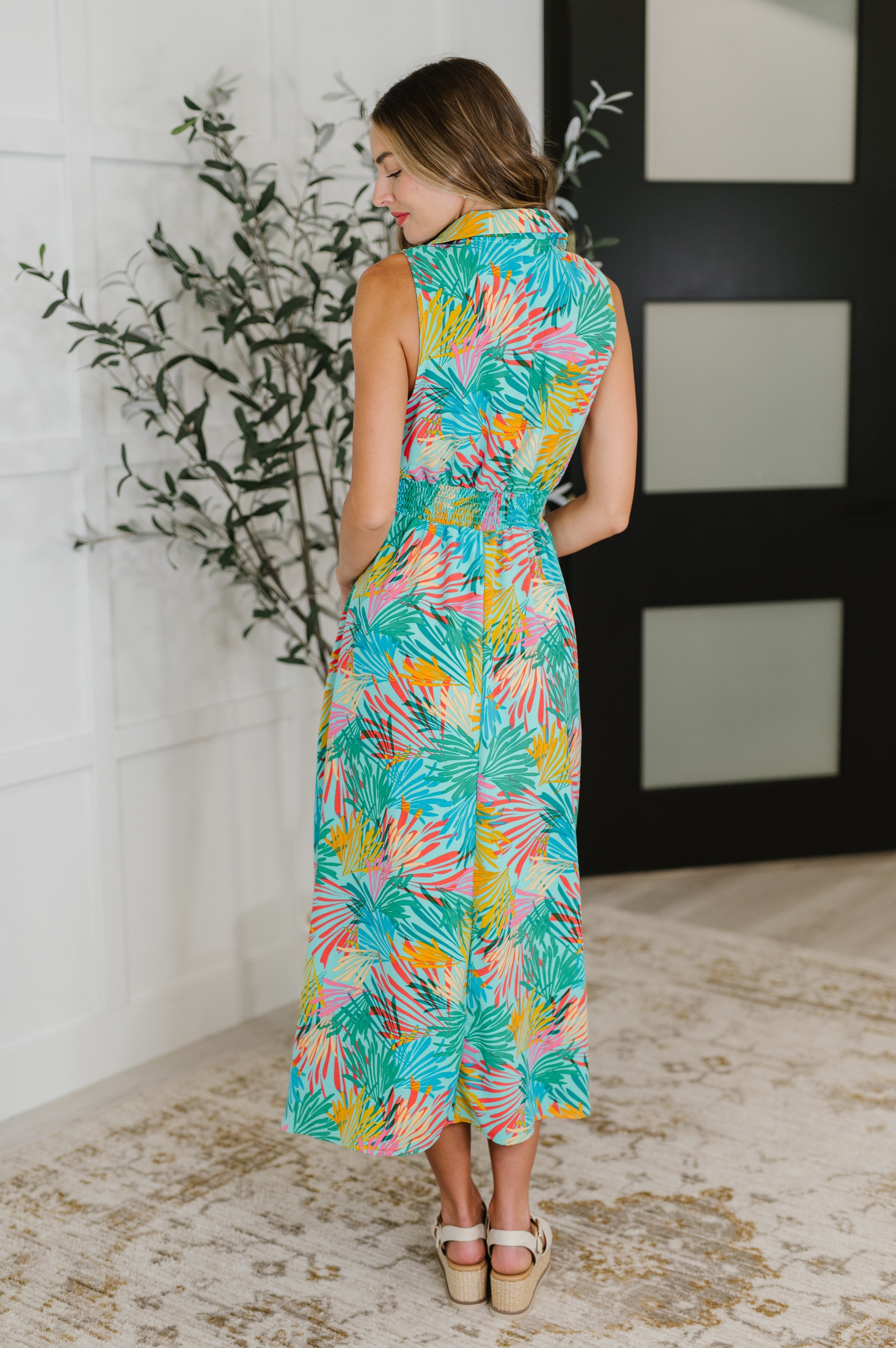 Don't Be Shy, Babe Sleeveless Dress in Mint Womens Ave Shops- Tilden Co.