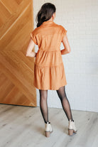 Don't Hang Up Faux Suede Shirt Dress Dresses Ave Shops- Tilden Co.