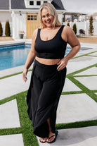 Down the Block, On A Beach Two Piece Swimsuit Swimwear Ave Shops- Tilden Co.