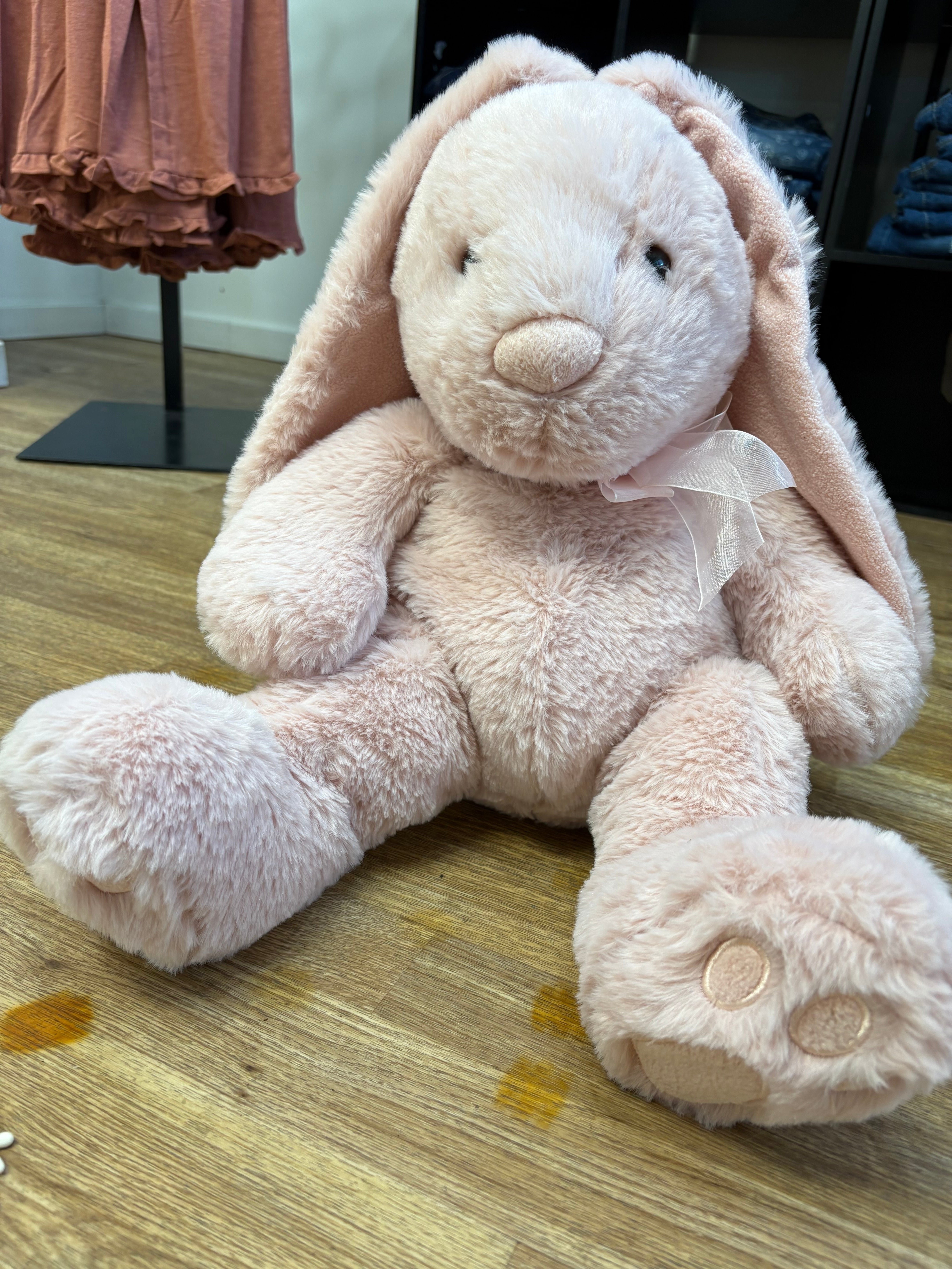 Personalized Easter Bunny Stuffies 20" Pink Bunny 20" Pink Bunny Daydreamer Creations- Tilden Co.