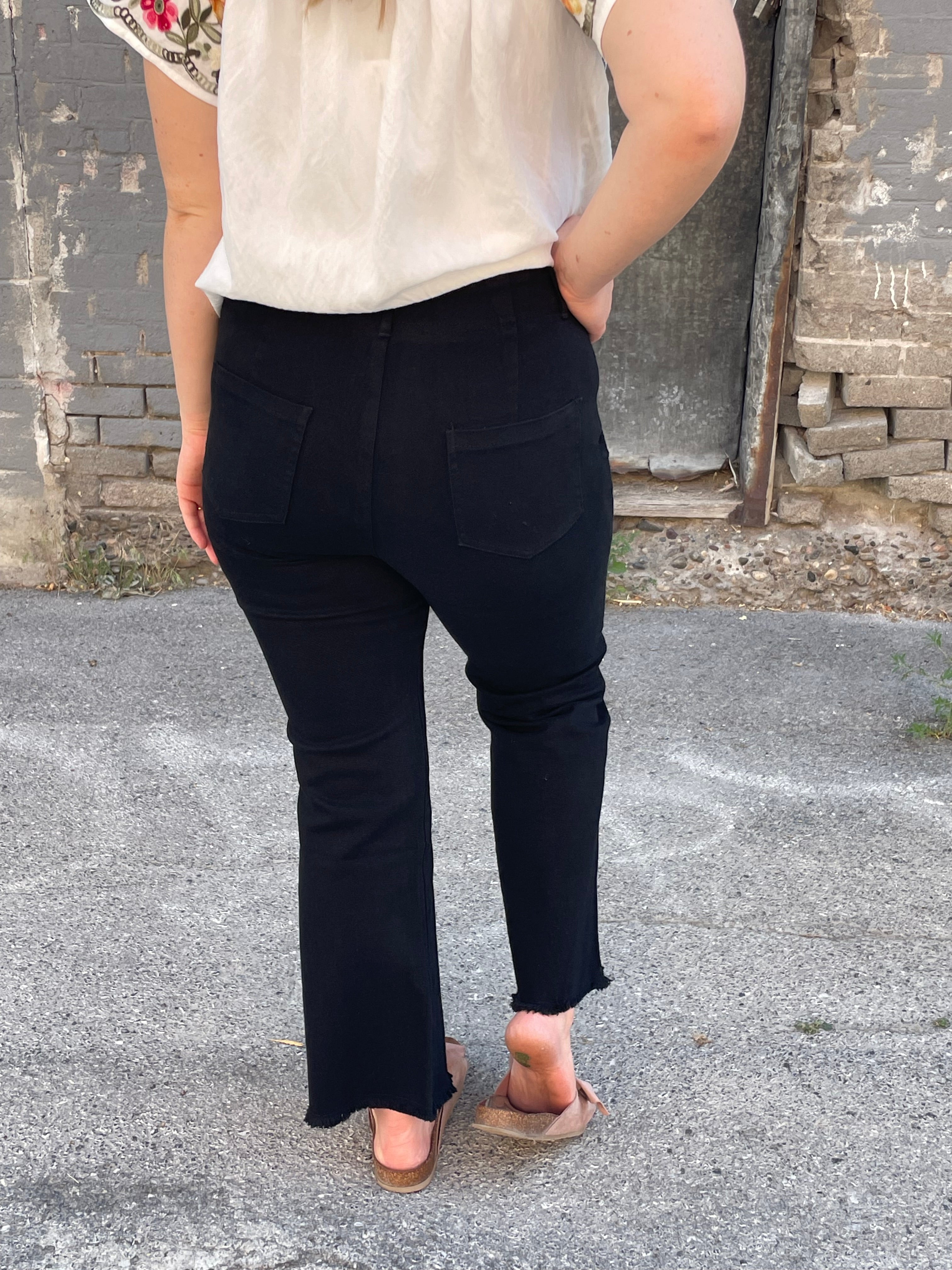 Edge it Up Flare Pants Casual Pants La Miel- Tilden Co.