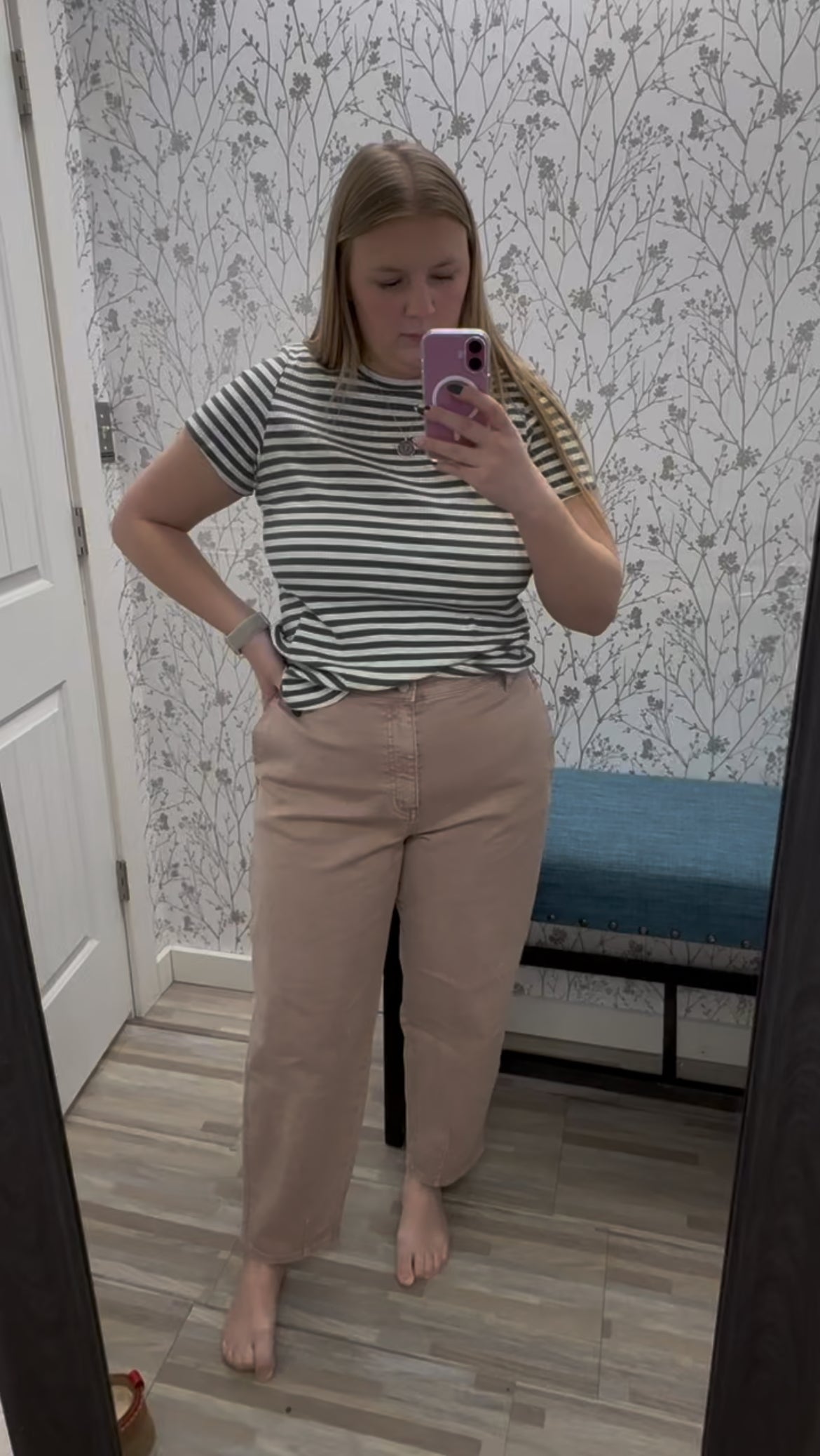 Mar High Rise Slim Barrel Jeans Kancan- Tilden Co.