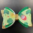 St Patrick Large Bow #5    earring Daydreamer Creations- Tilden Co.