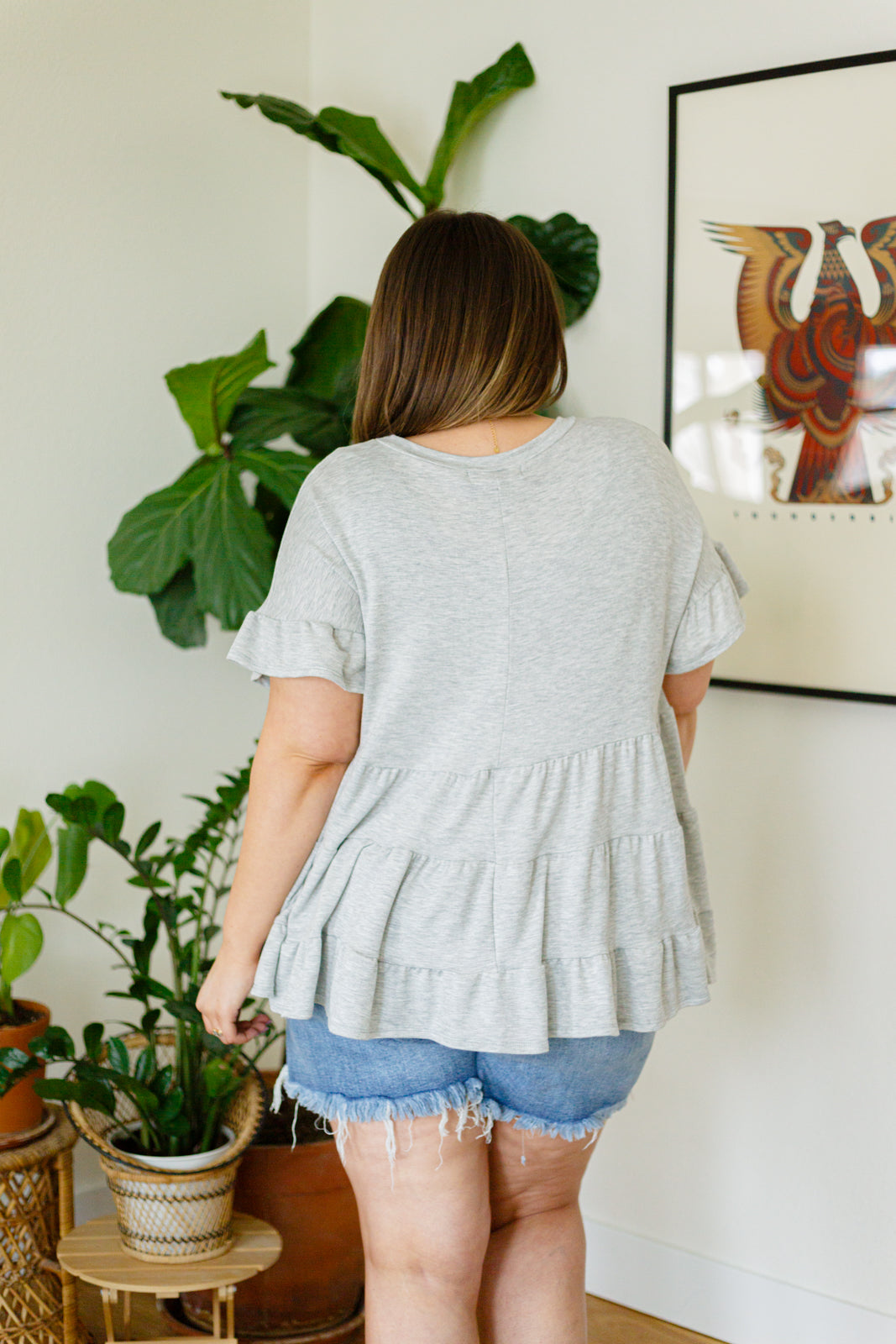 Endless Memories Tiered Babydoll Top Tops Ave Shops- Tilden Co.