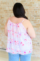 Everything is Fine Floral Camisole Tops Ave Shops- Tilden Co.