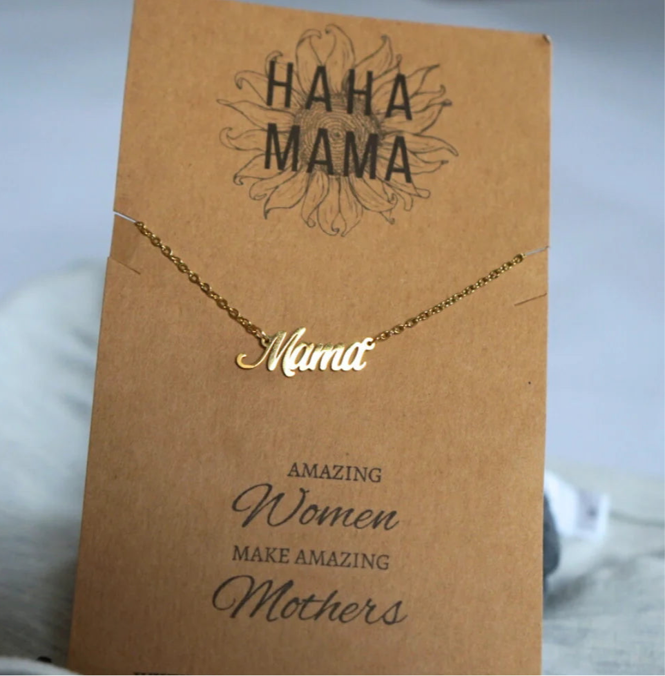 Dainty Mama Necklace Tilden Co. LLC- Tilden Co.