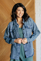 Just In Case Mineral Wash Shacket Layers Ave Shops- Tilden Co.