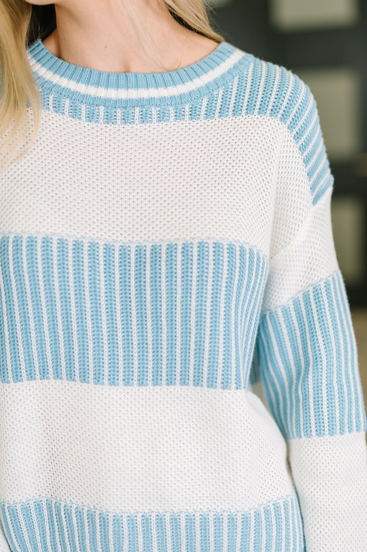 Frosted Snuggle Textured Knit Pullover Womens Ave Shops- Tilden Co.
