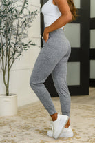 Giving the Run Around Joggers in Gray Womens Ave Shops- Tilden Co.