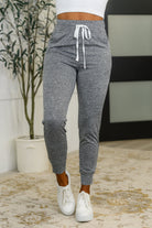 Giving the Run Around Joggers in Gray Womens Ave Shops- Tilden Co.