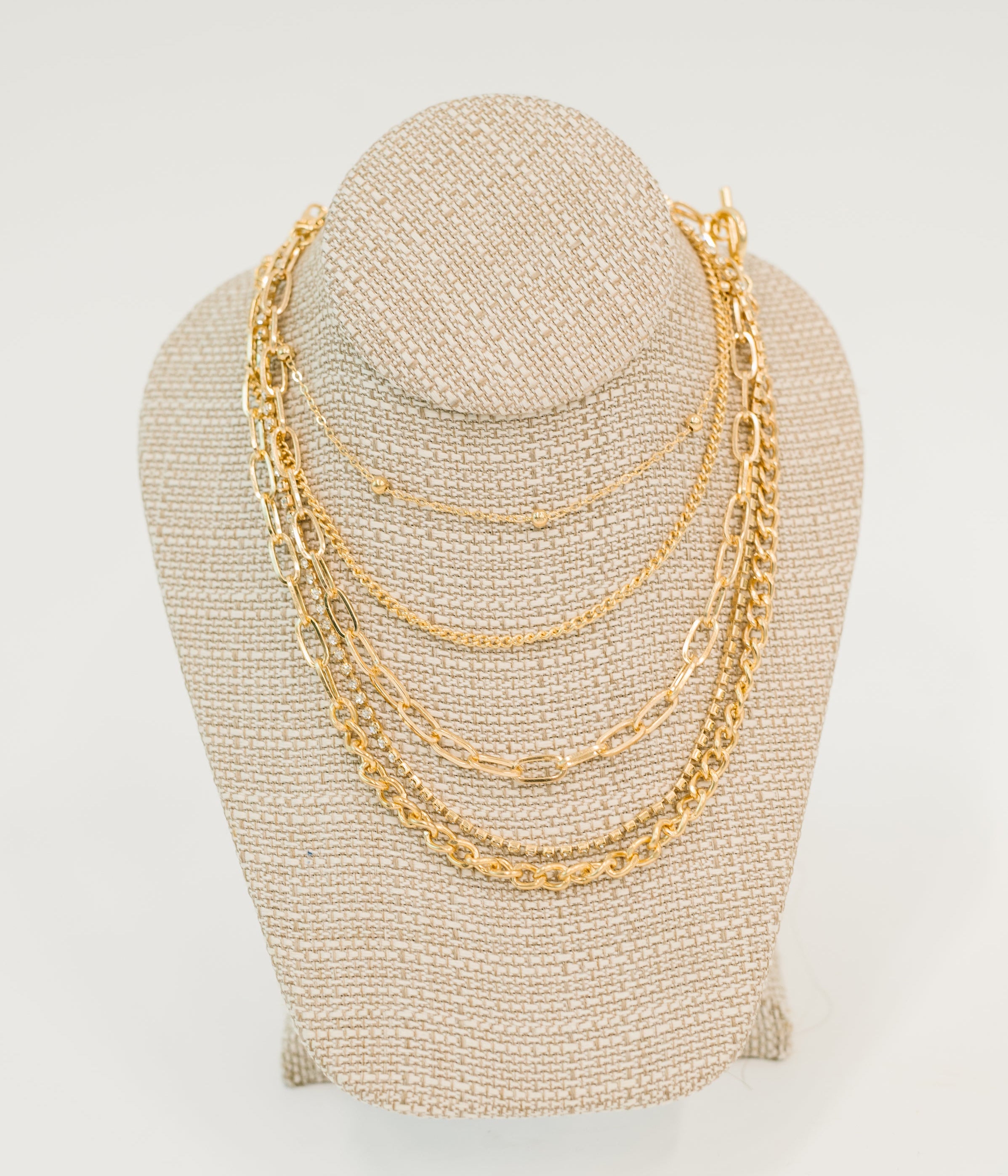 Golden Hour Links Everyday Set in Gold Womens Ave Shops- Tilden Co.