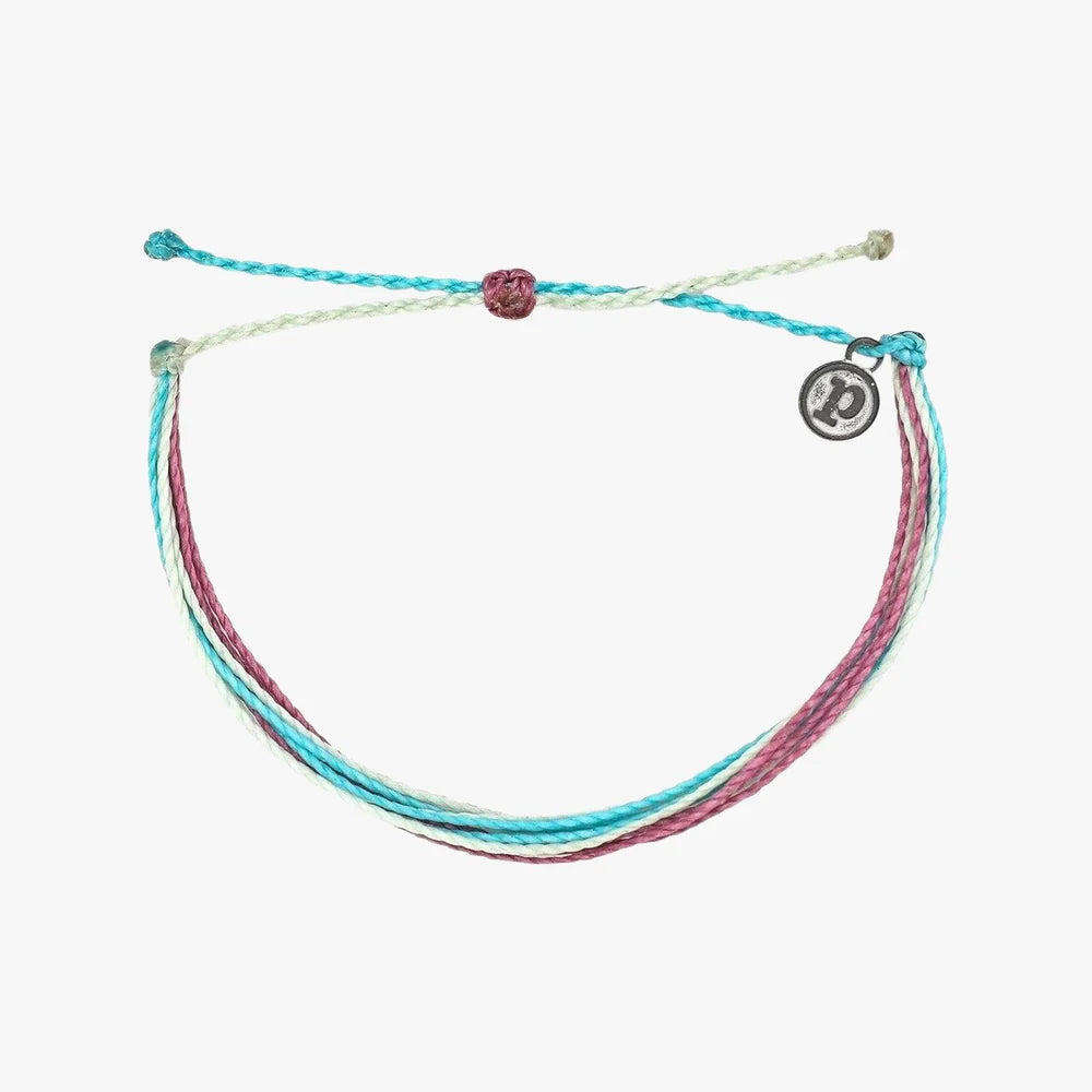 Pura Vida Original Bracelet - Good Vibes     Pura Vida- Tilden Co.