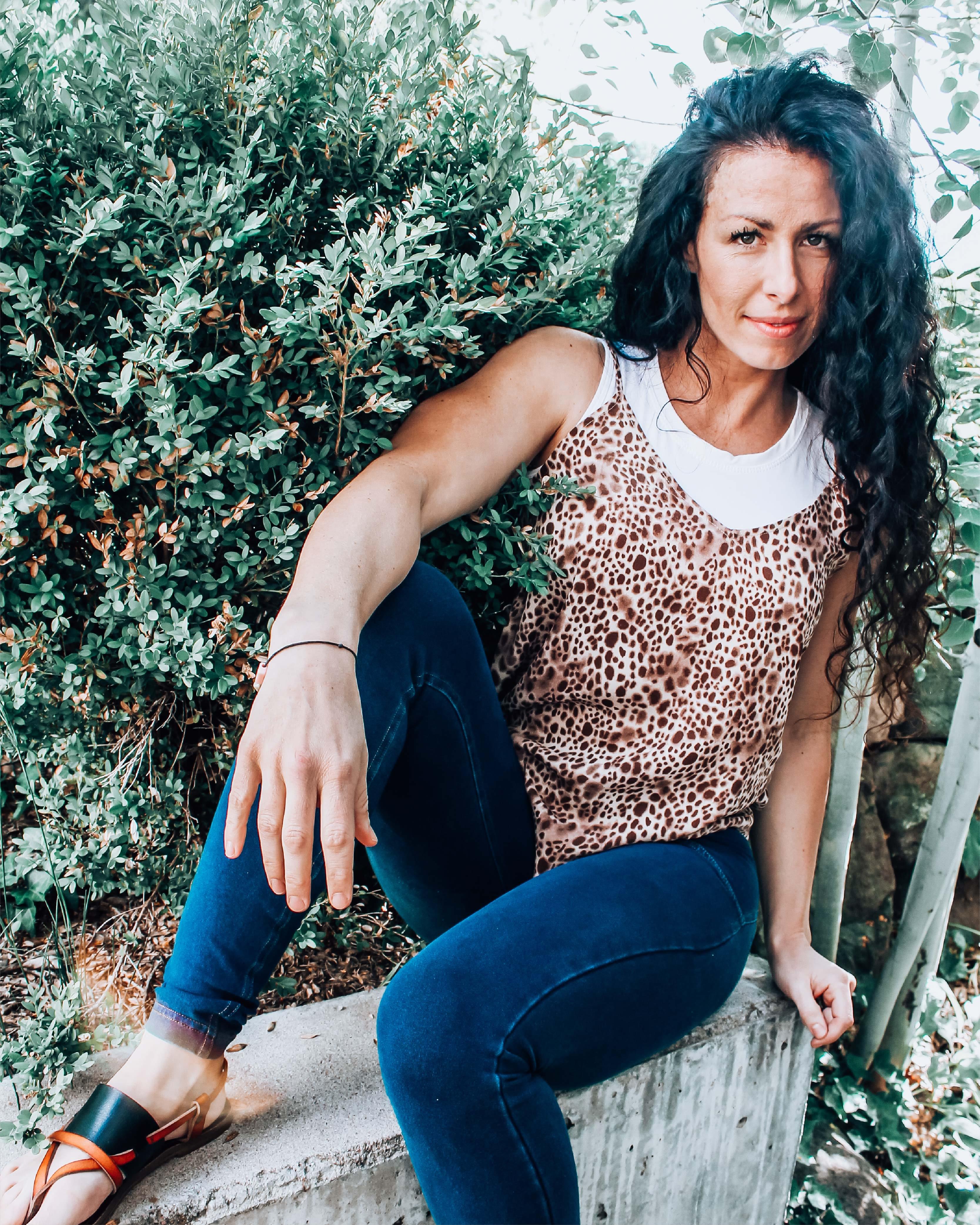 Crew Neck Tank Halftee Layering Top HALFTEE Layering Fashions- Tilden Co.