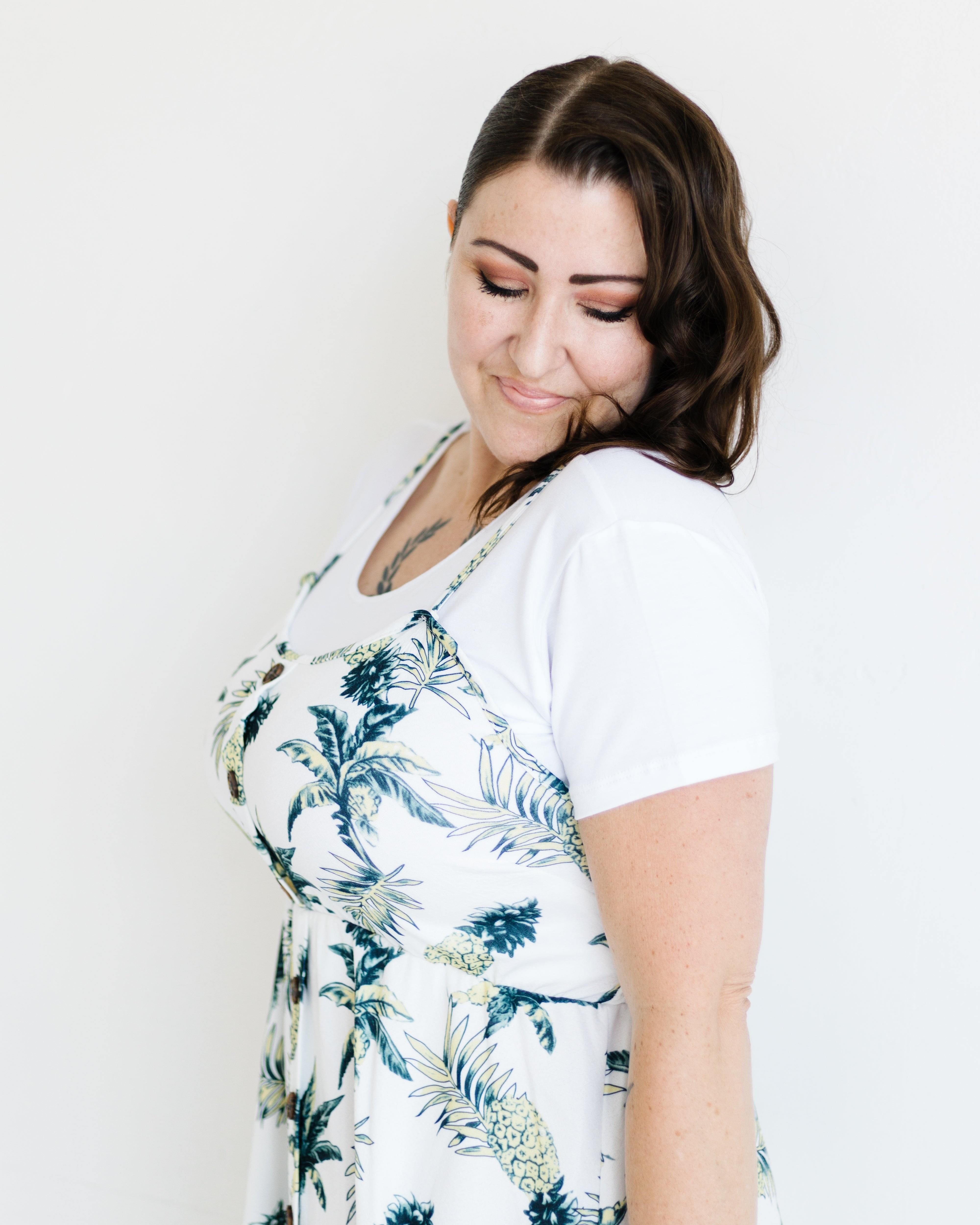 Classic Boyfriend Halftee Layering Top HALFTEE Layering Fashions- Tilden Co.