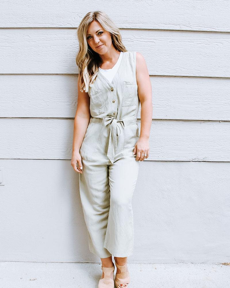 Crew Neck Tank Halftee Layering Top HALFTEE Layering Fashions- Tilden Co.