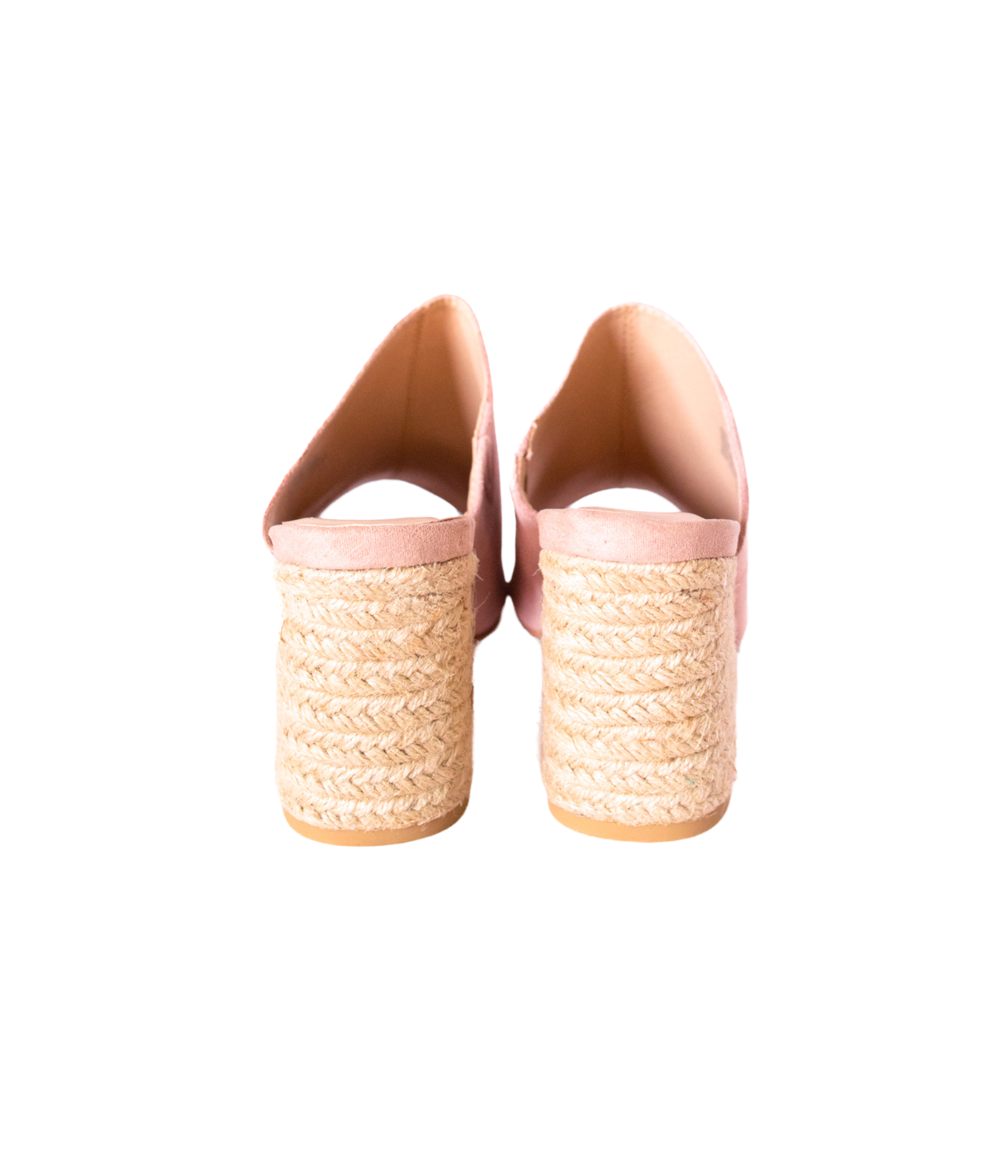 Helena Heeled Sandal in Blush Suede Shoes Ave Shops- Tilden Co.