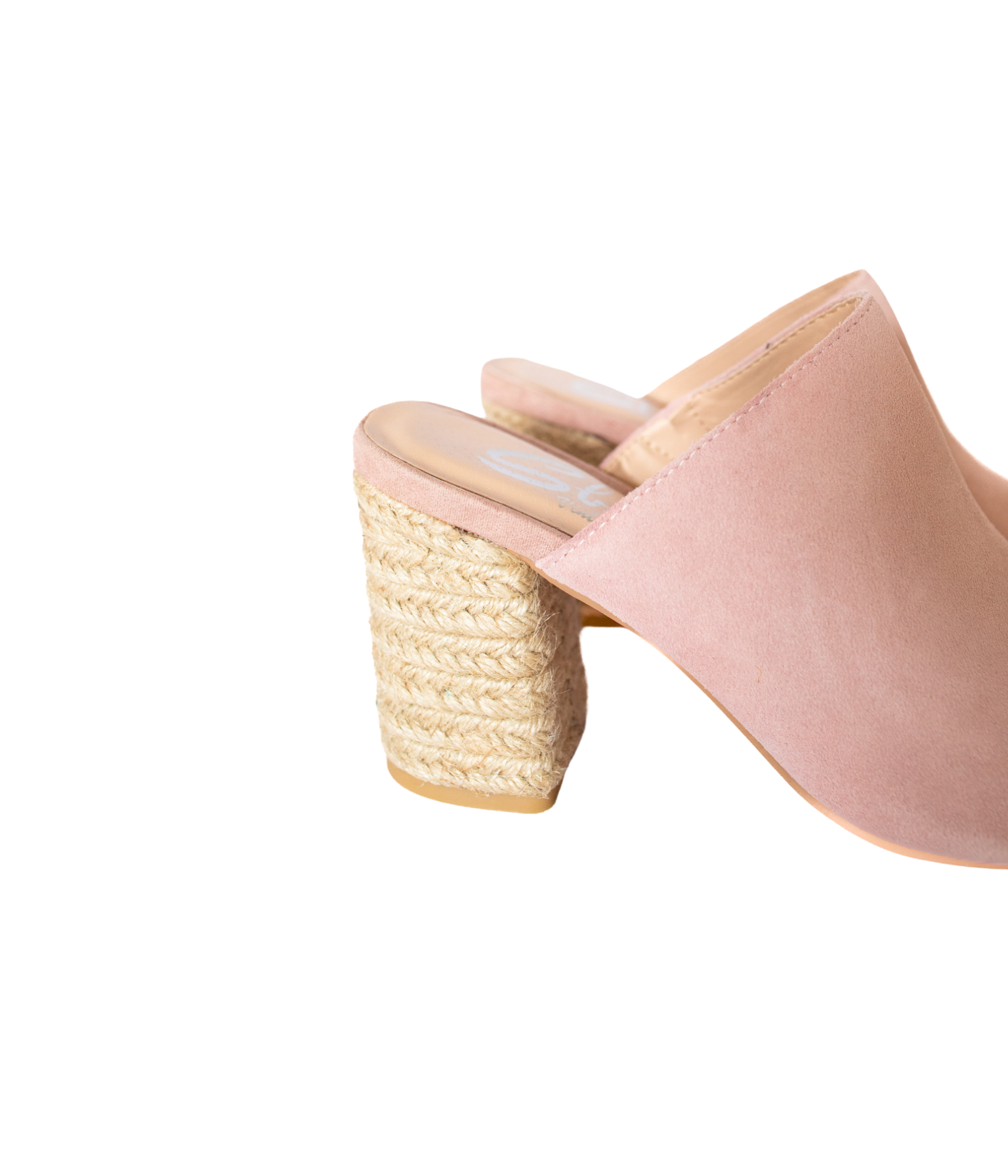 Helena Heeled Sandal in Blush Suede Shoes Ave Shops- Tilden Co.