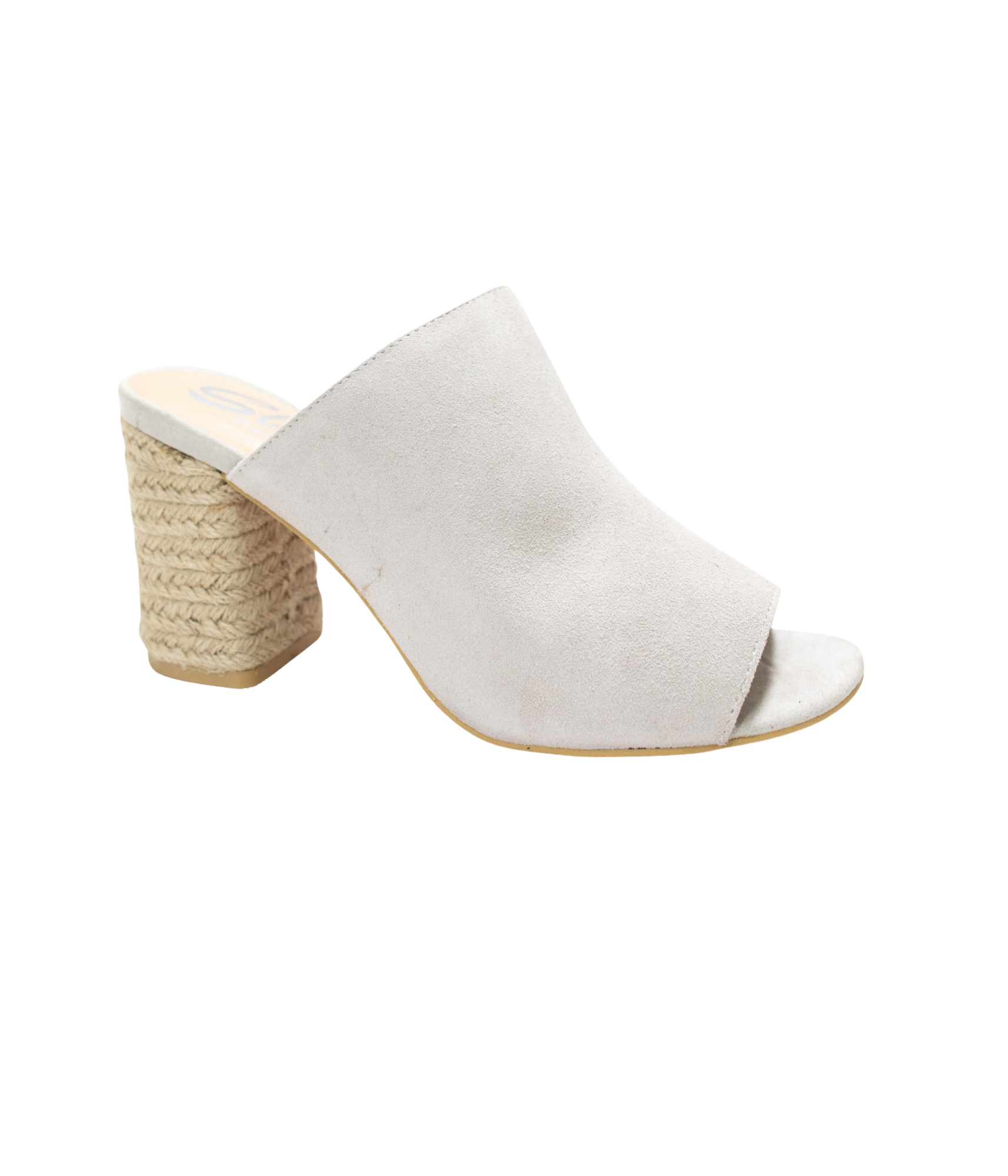 Helena Heeled Sandal in Ice Suede Shoes Ave Shops- Tilden Co.