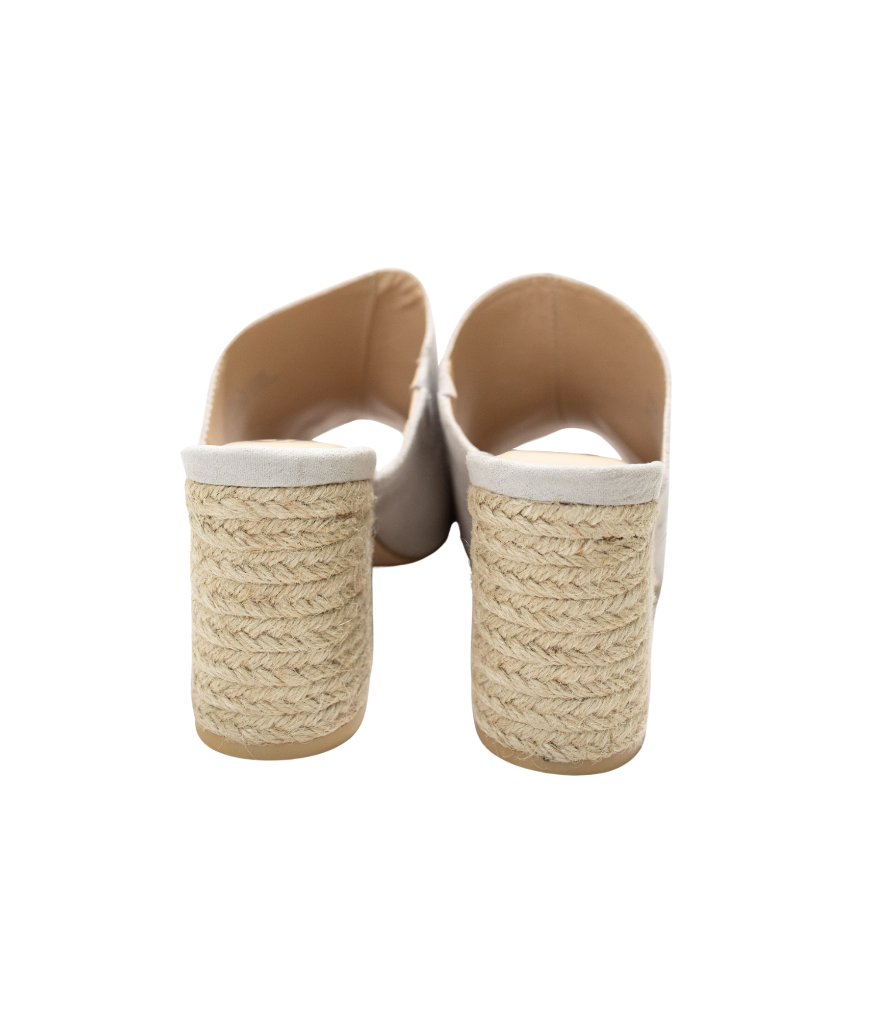 Helena Heeled Sandal in Ice Suede Shoes Ave Shops- Tilden Co.